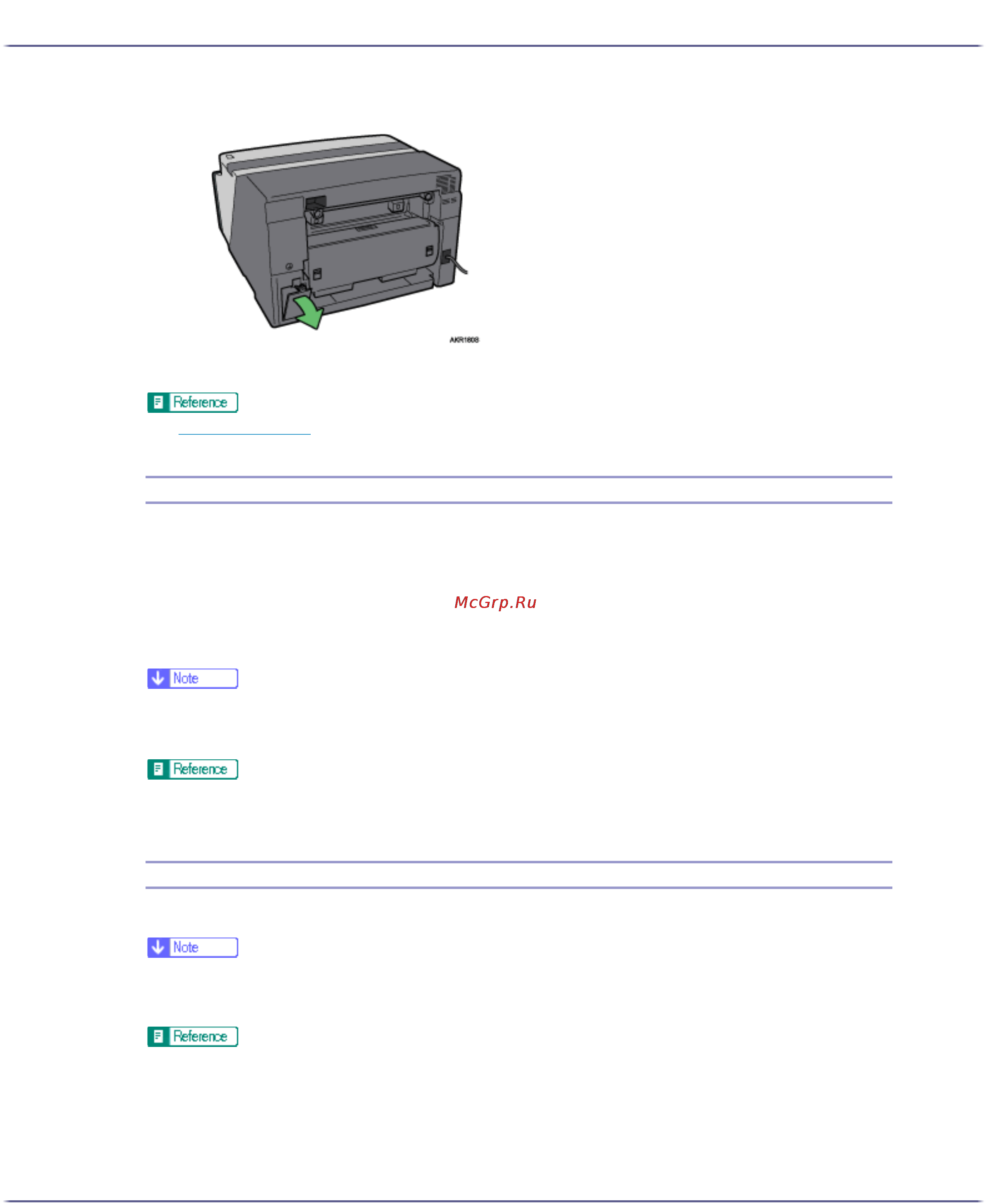 Ricoh Aficio GX3000 [116/250] Out of printable temperature range