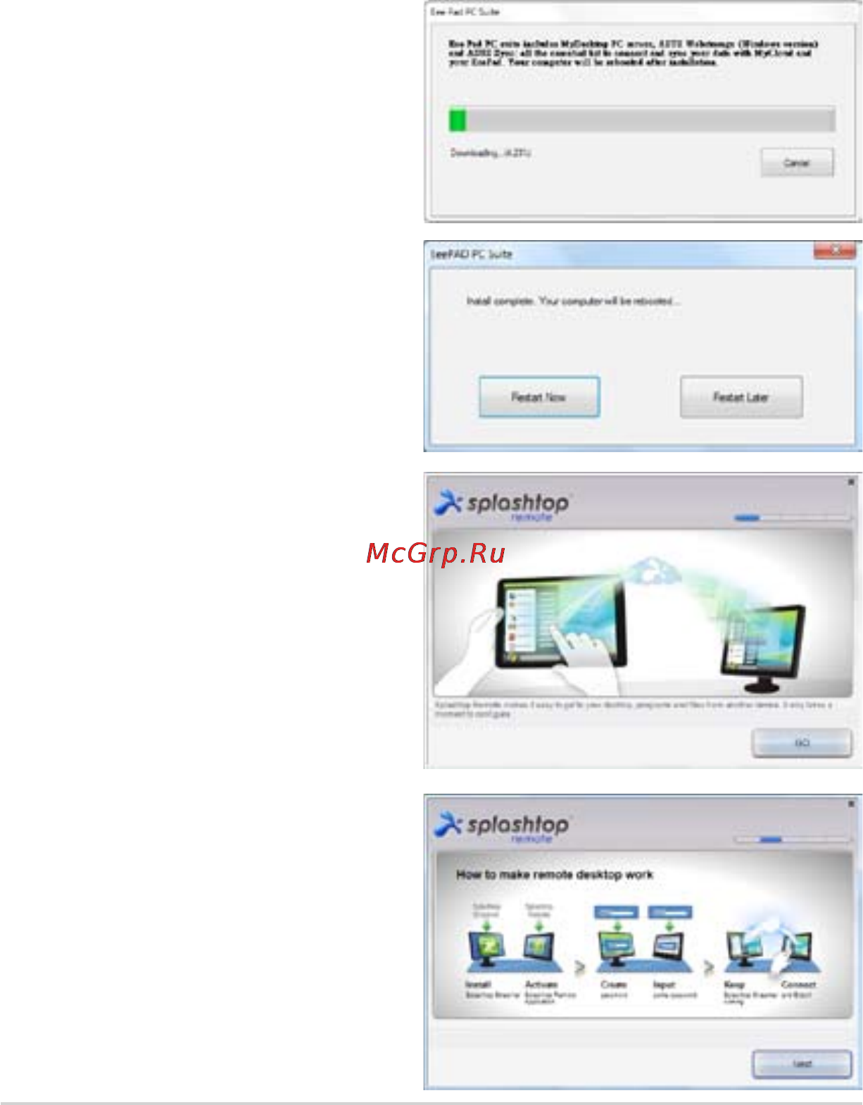 Asus EEE Pad Slider SL101 32Gb [42/54] Mydesktop