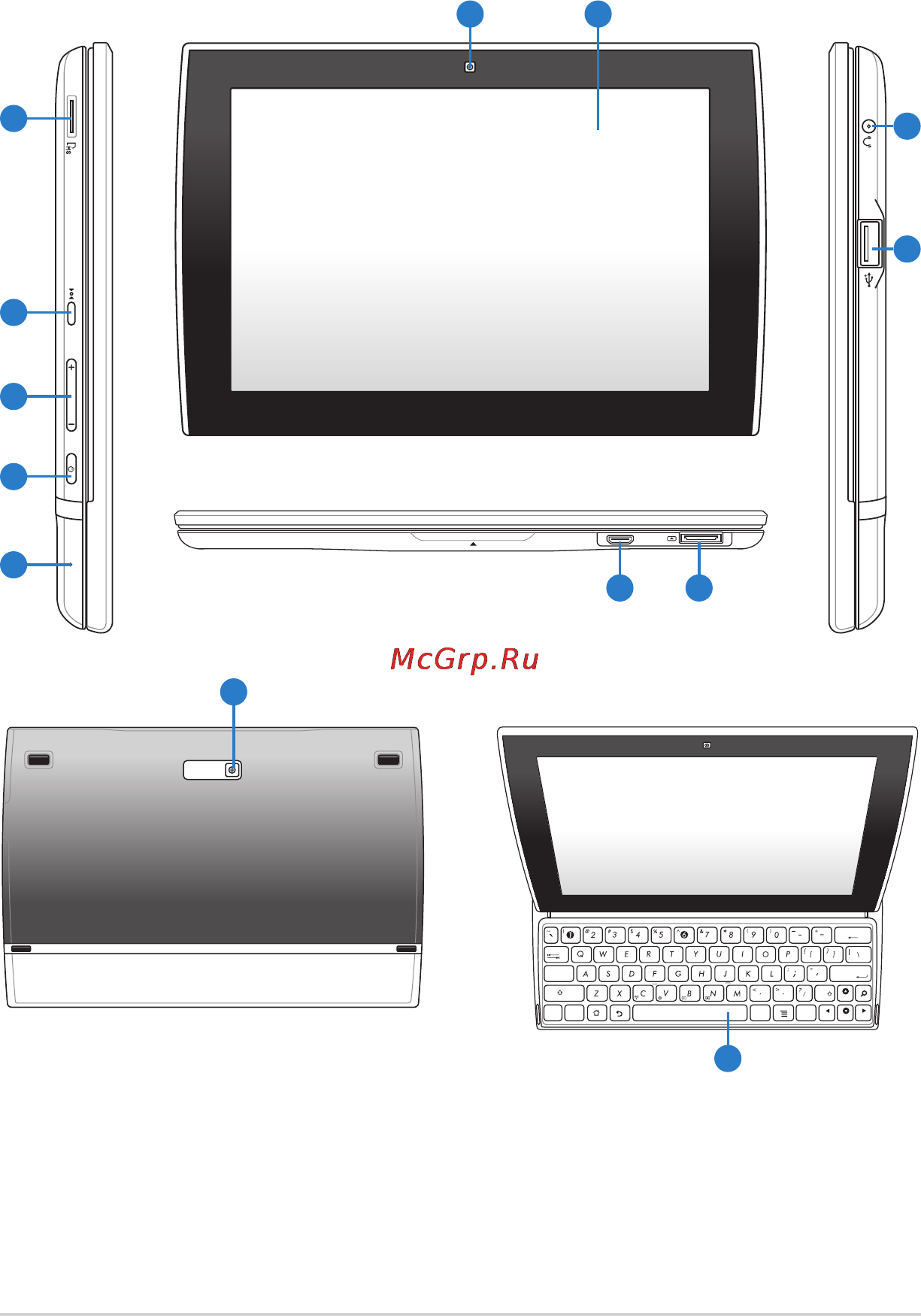 Asus EEE Pad Slider SL101 32Gb [5/54] Руководство asus eee pad