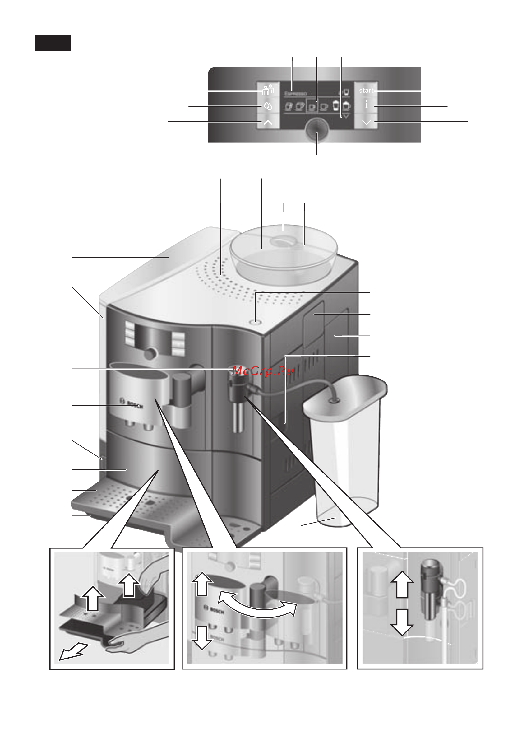 Bosch TES 71321 RW Инструкция по эксплуатации онлайн [3/152] 58816