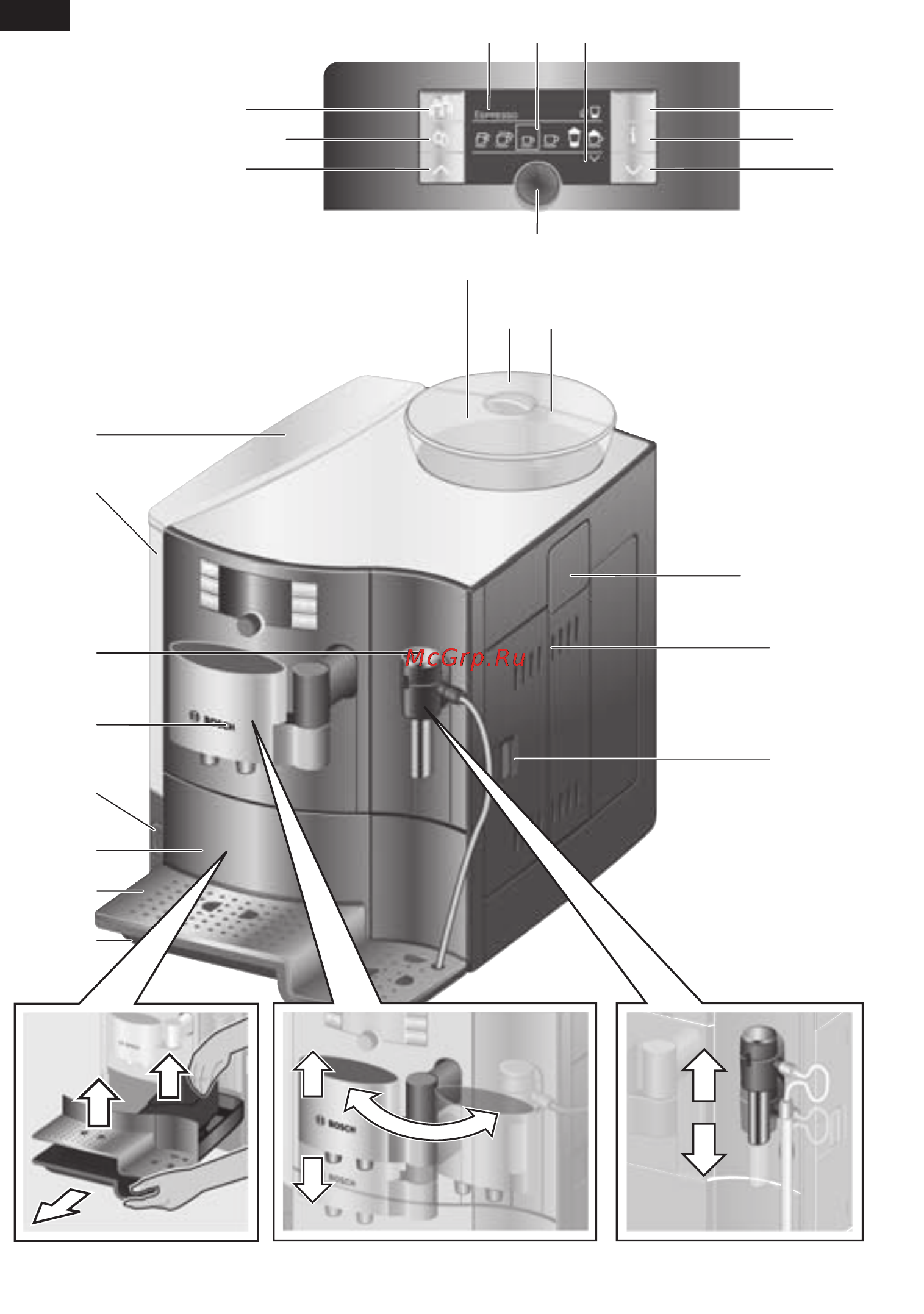 Bosch TES 71121 RW Инструкция по эксплуатации онлайн [3/152] 58824