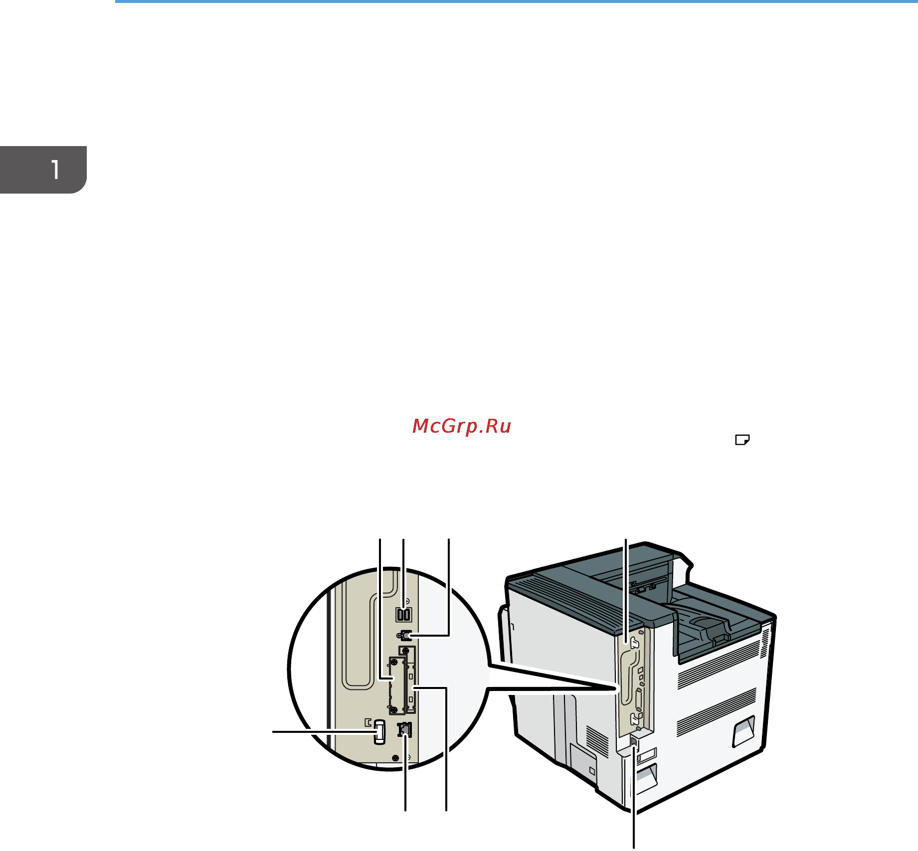 Ricoh Aficio SP 8300DN [12/144] Вид сзади и слева
