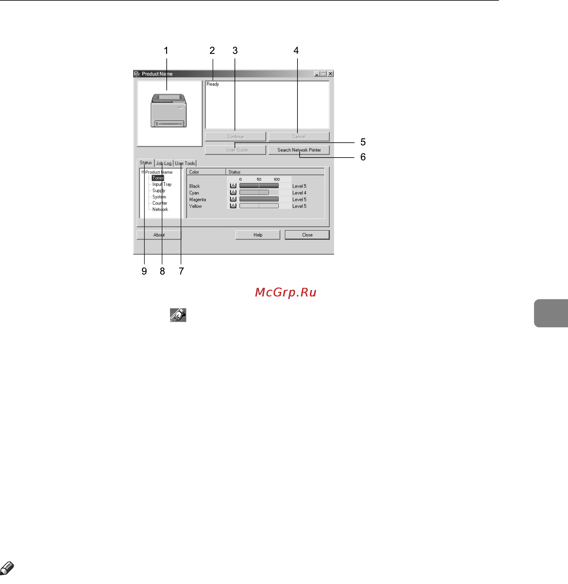 Ricoh Aficio SP C221N Инструкция по эксплуатации онлайн [63/110] 58845