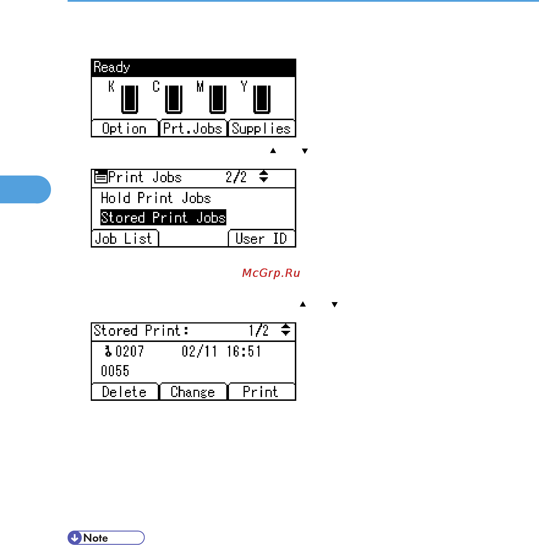 Ricoh Aficio SP C811DN Инструкция по эксплуатации онлайн [116/384] 58897