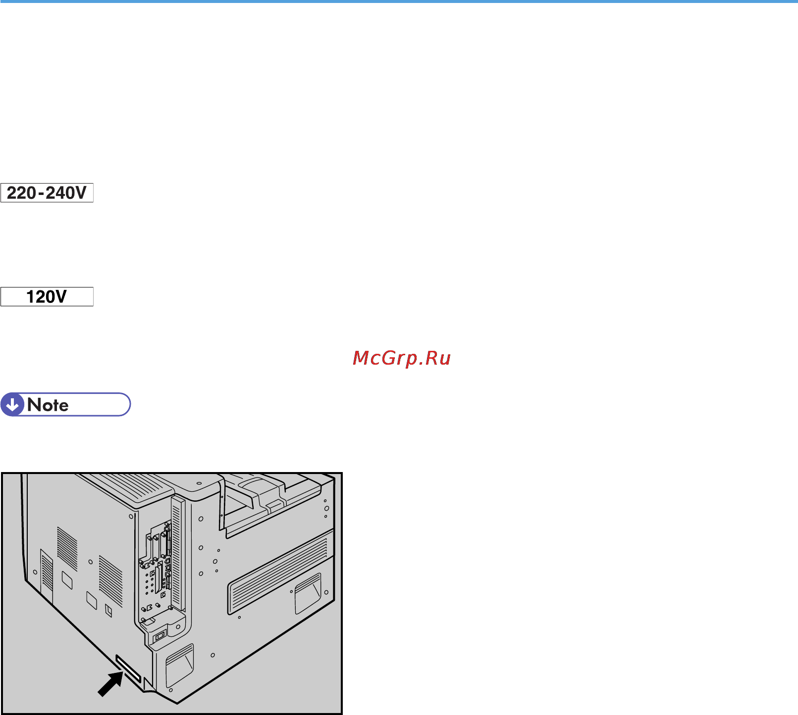 Ricoh Aficio SP C811DN [4/384] Description for the specified model