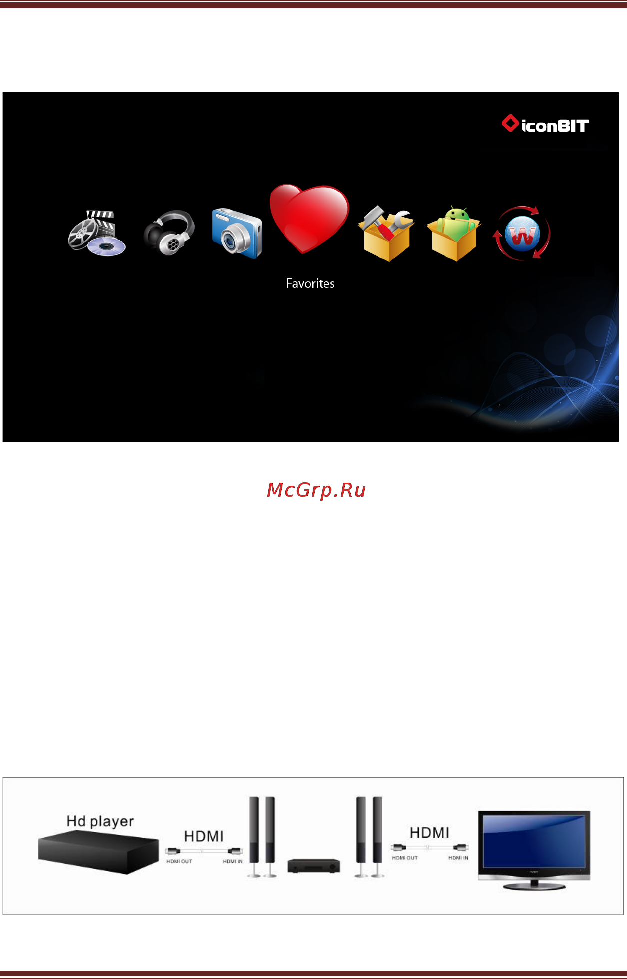 Iconbit XDS440 3D [28/42] Установка