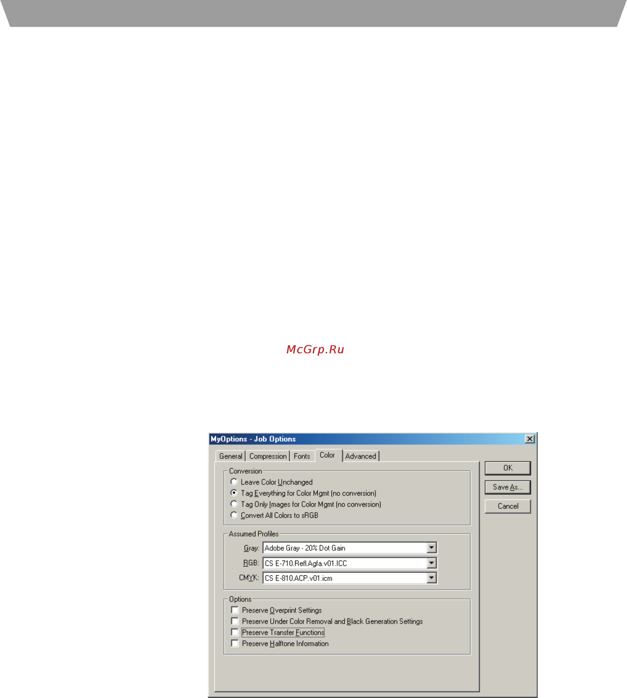 Ricoh AP 206 [48/77] Acrobat distiller 4 for windows and macintosh