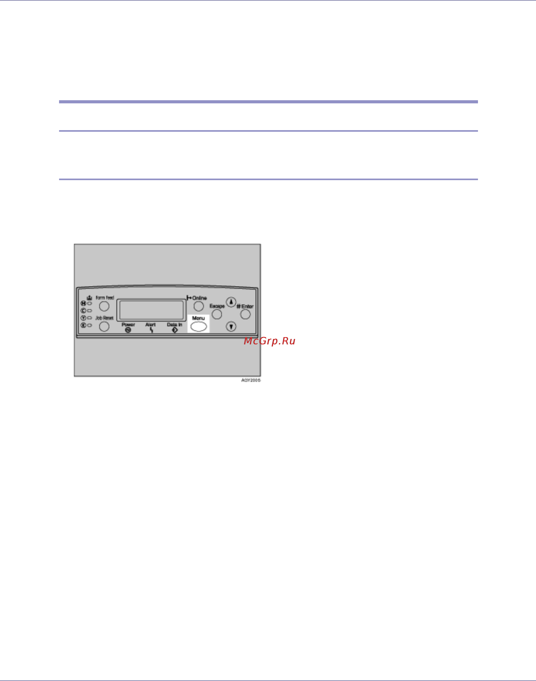 Ricoh CL 3500N [132/301] Maintenance menu
