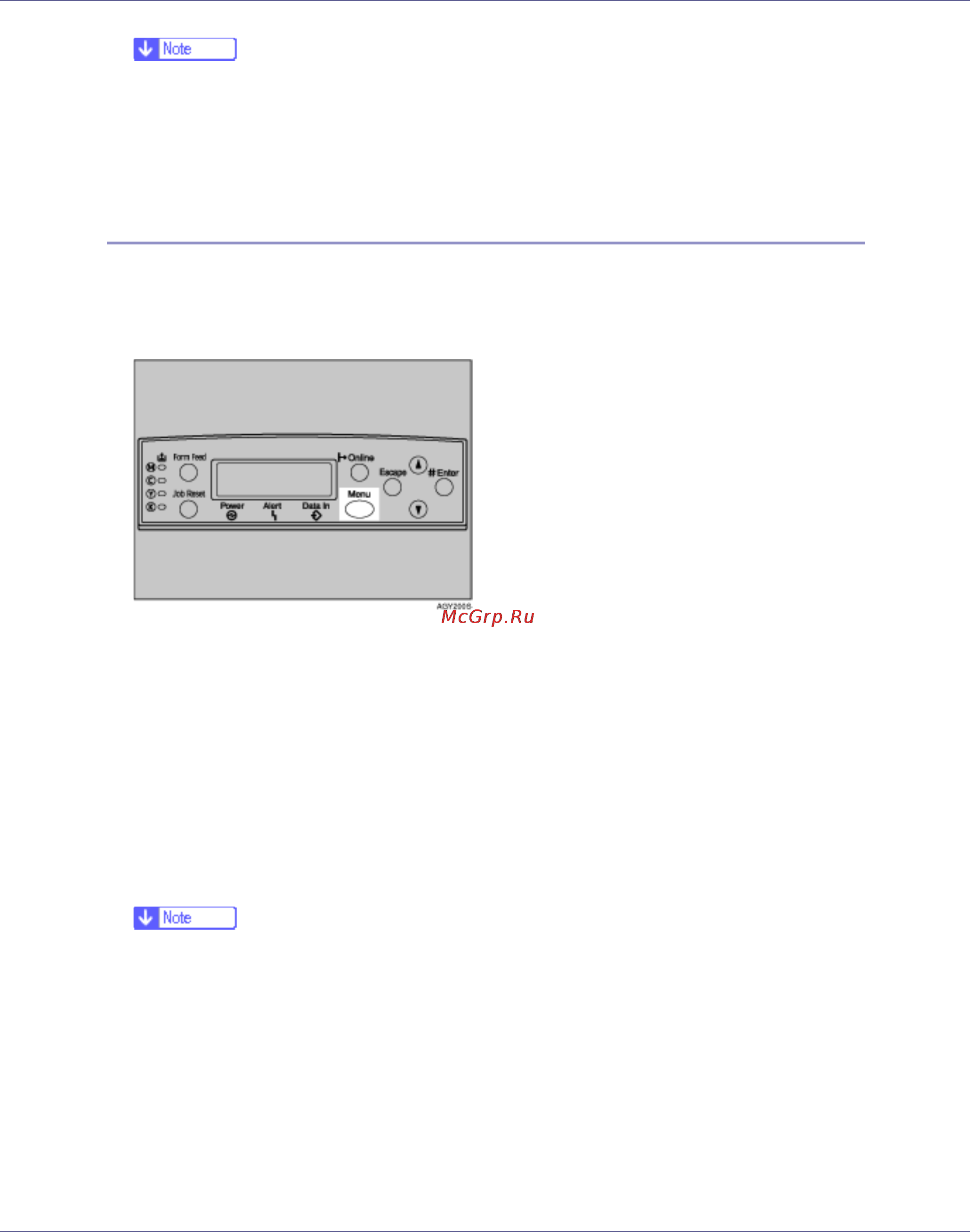 Ricoh CL 3500N [133/301] Displaying the signal strength