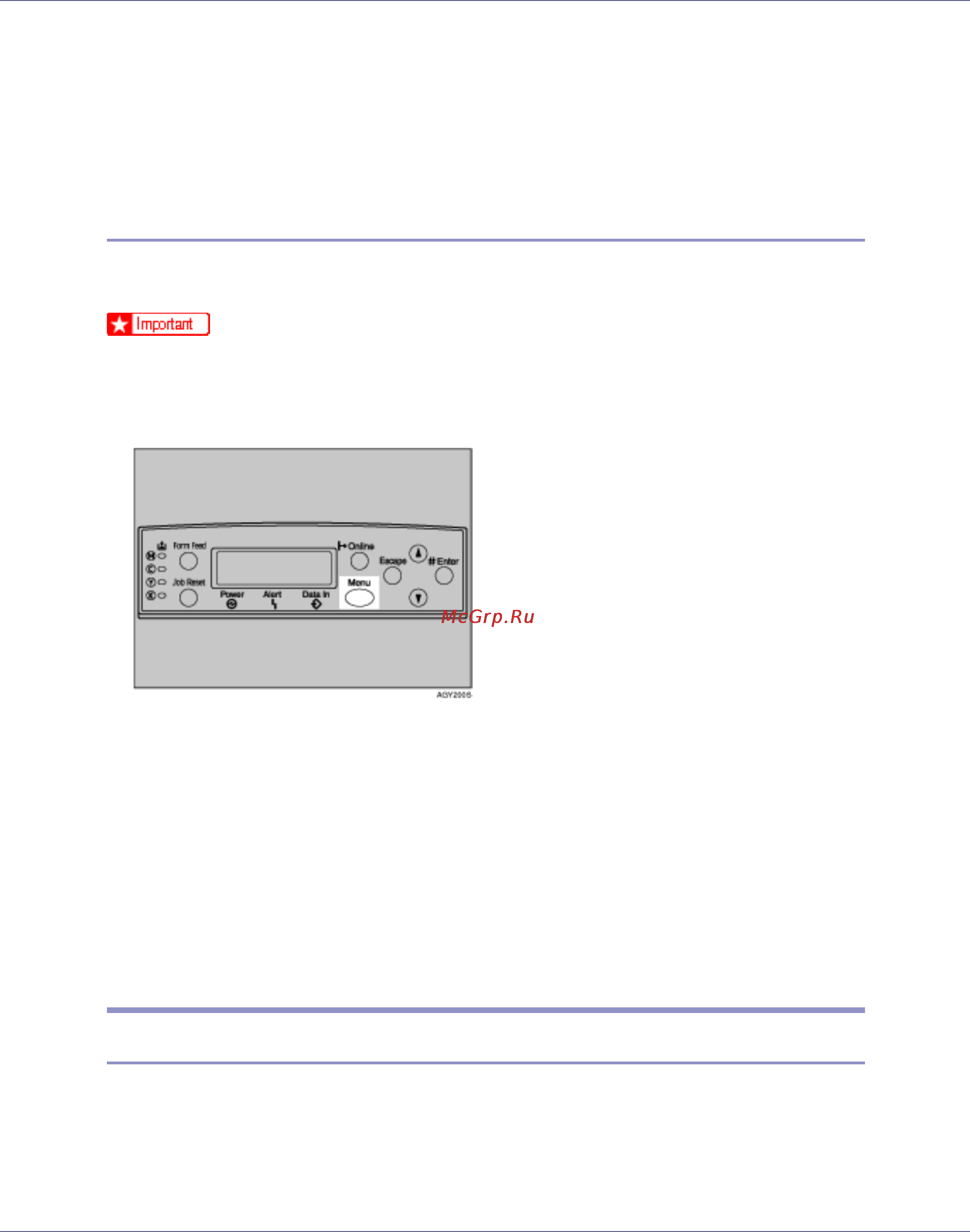 Ricoh CL 3500N [134/301] Maintenance menu parameters