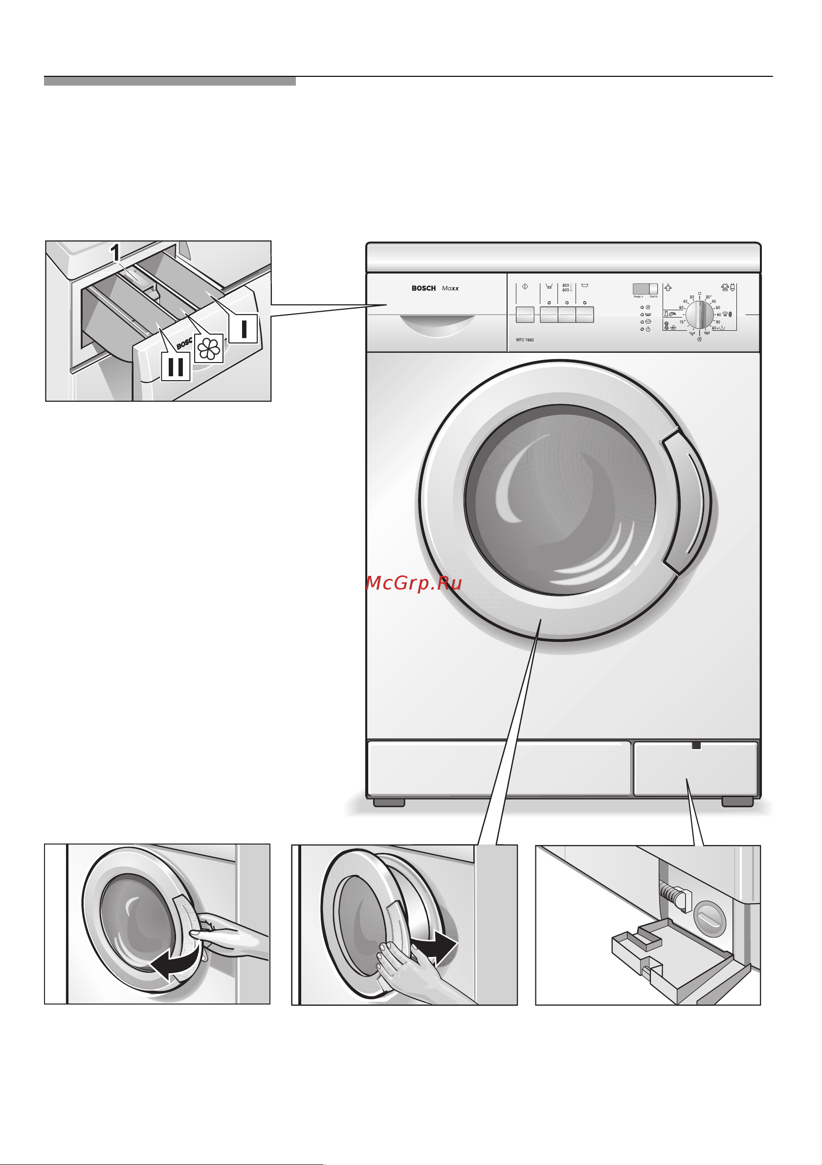 Bosch WFO 1660 Инструкция по эксплуатации онлайн [8/64] 58967