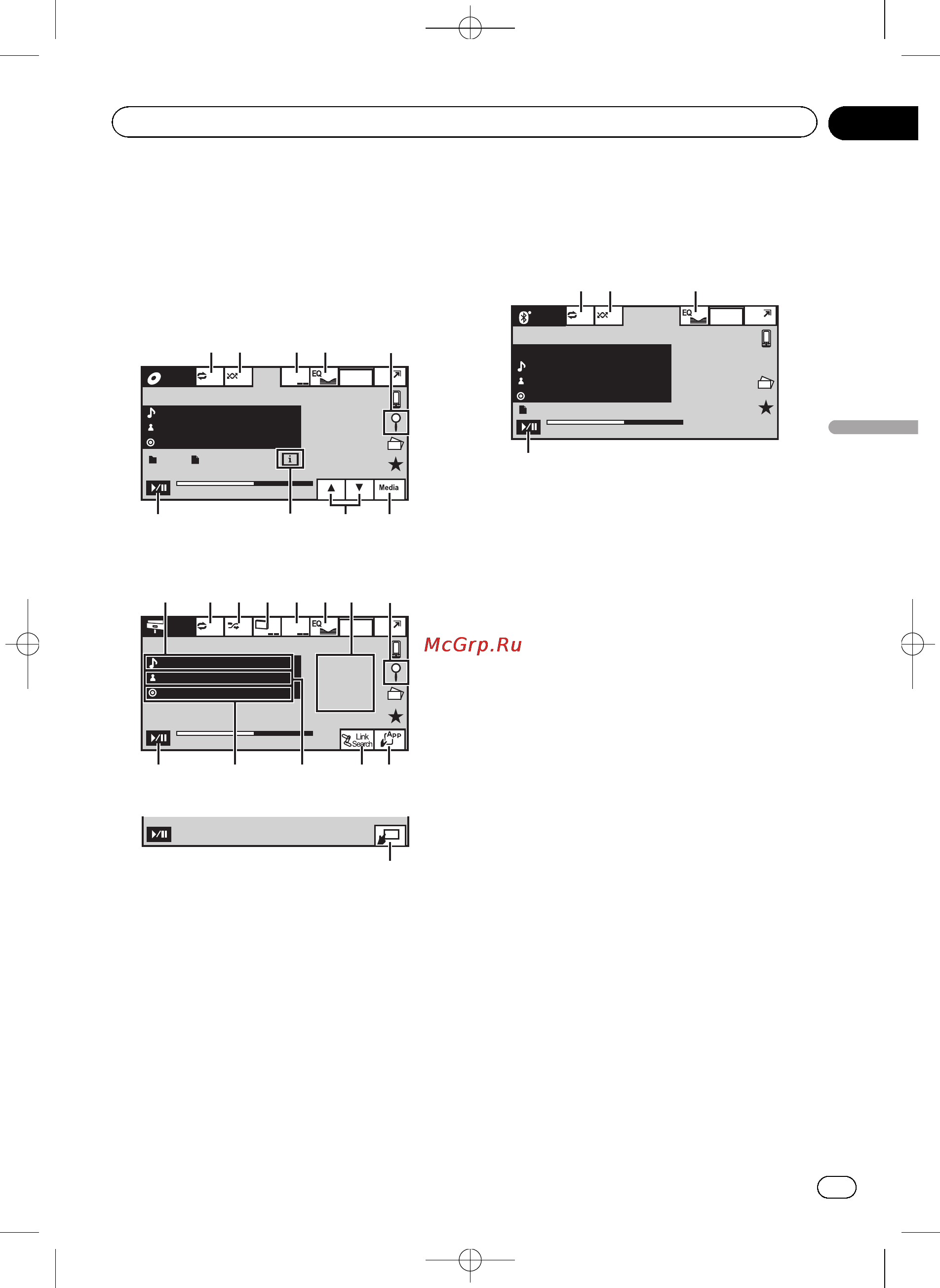 Pioneer AVH-1400DVD [23/132] A b 3 4 5 i