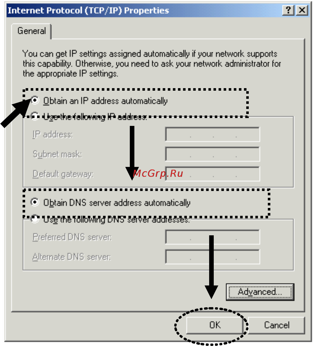 Edimax BR-6504n [17/131] 2 3 установка ip адреса при работе с windows xp