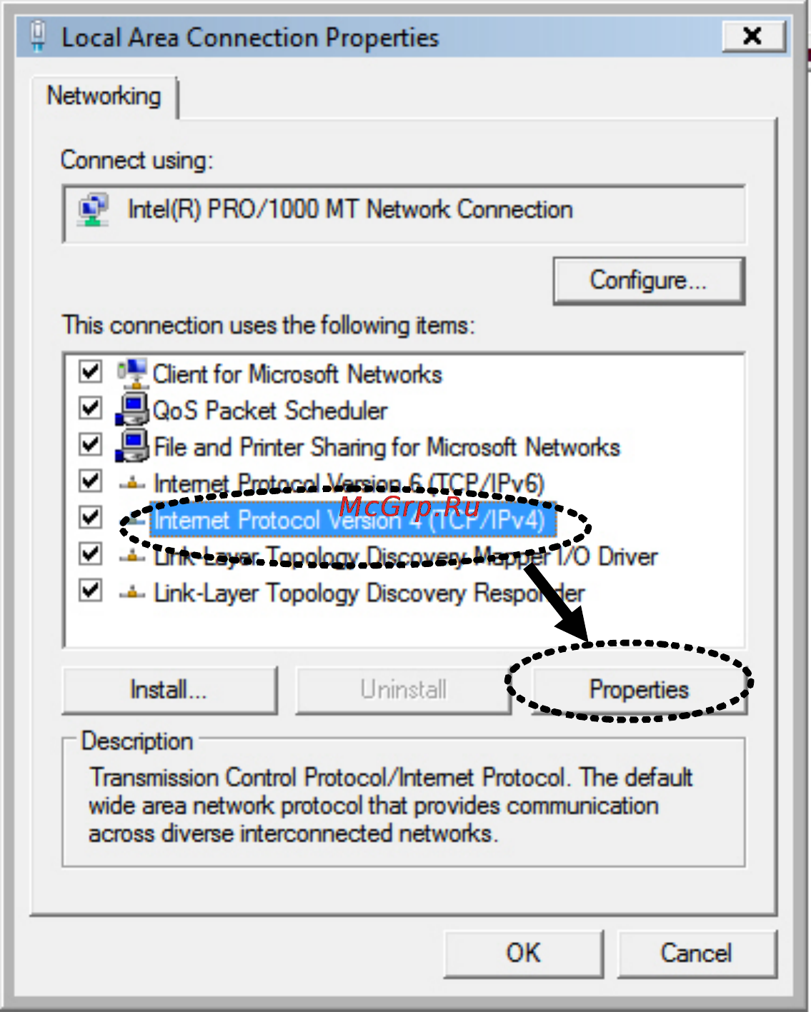 Edimax BR-6504n [20/131] 2 4 установка ip адреса при работе с vista