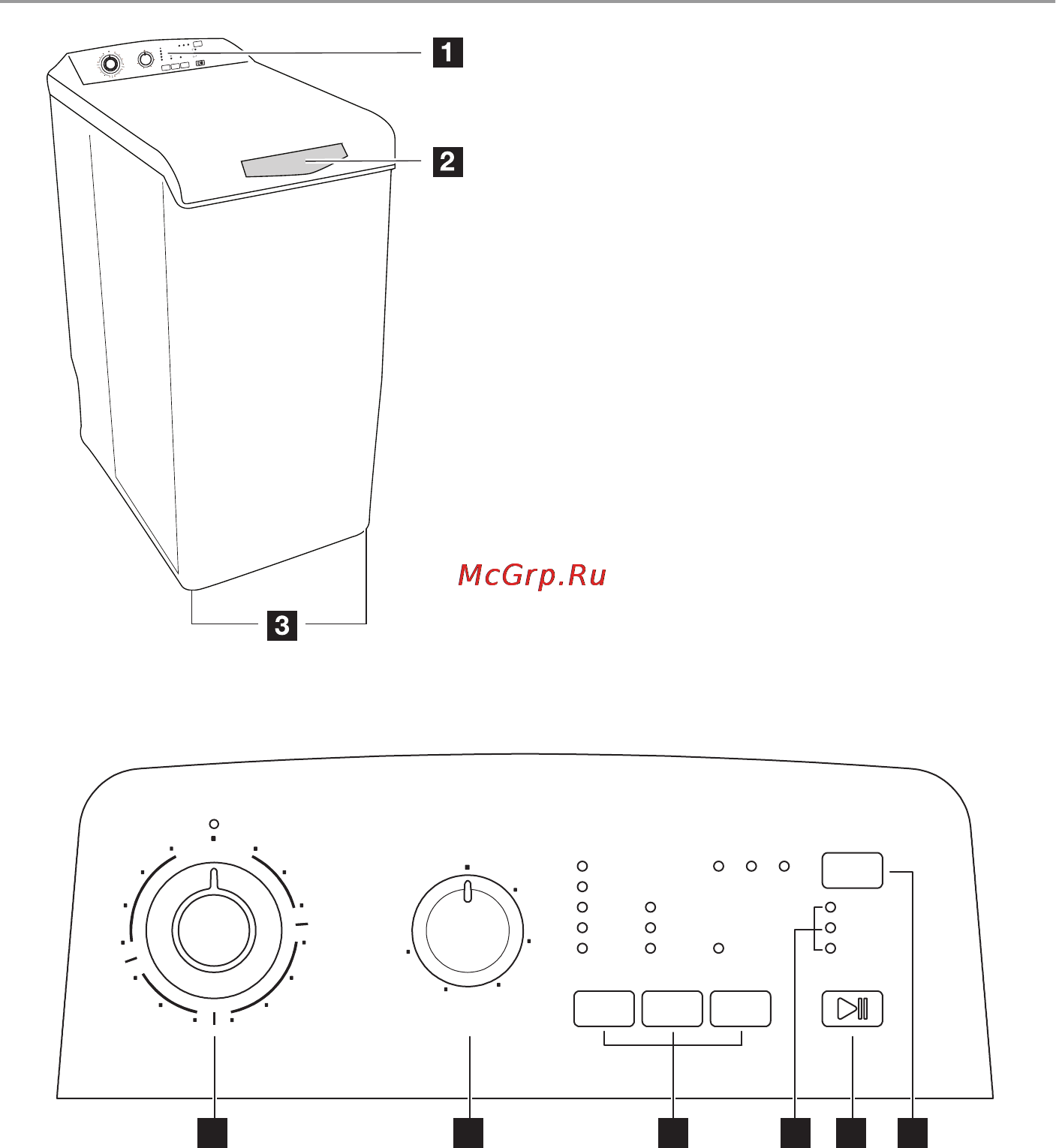 Electrolux EWB105205W [3/44] 3 4 5 6 2