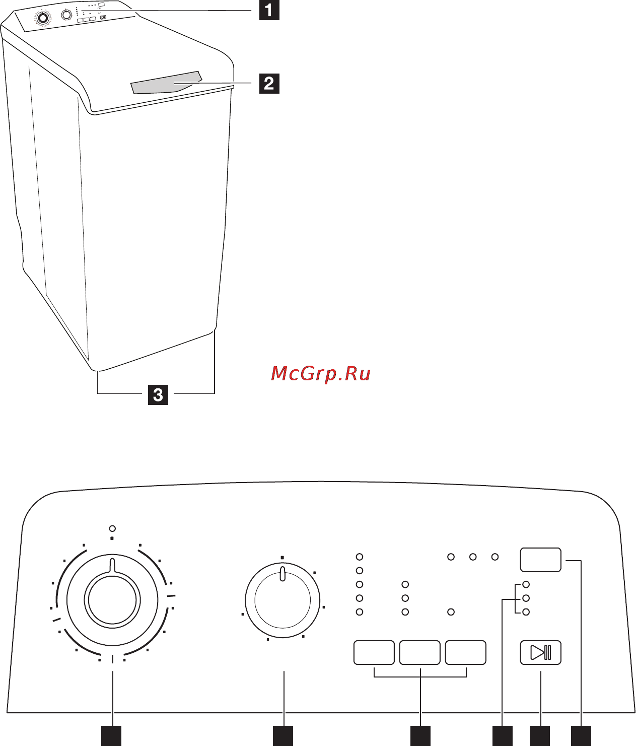 Electrolux EWB105205W [32/44] 3 4 5 6 2