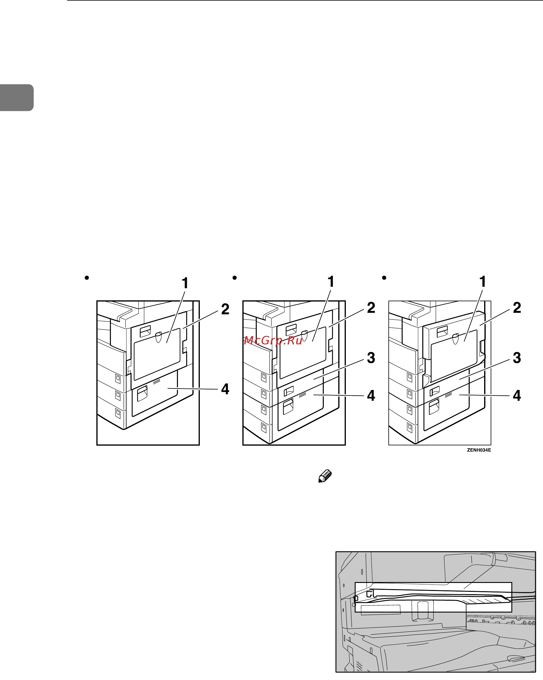 Ricoh Aficio 2020d [24/130] Bypass tray