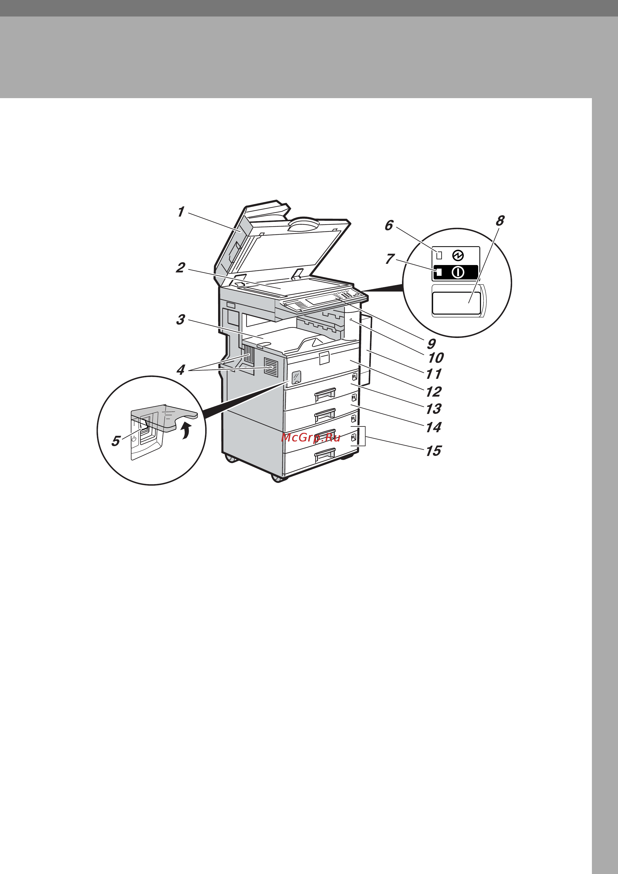 Ricoh Aficio 3025 [31/228] Гуководство по компонентам