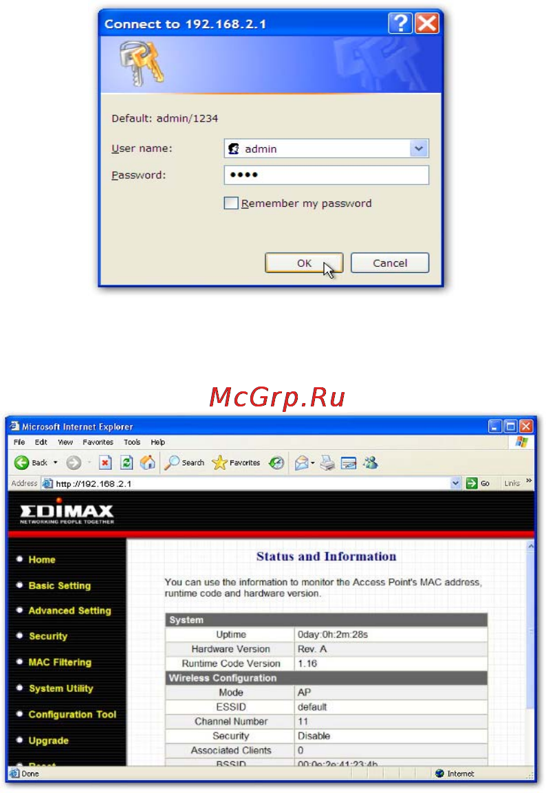 Edimax EW-7416APn V2 Инструкция по эксплуатации онлайн [11/14] 59102