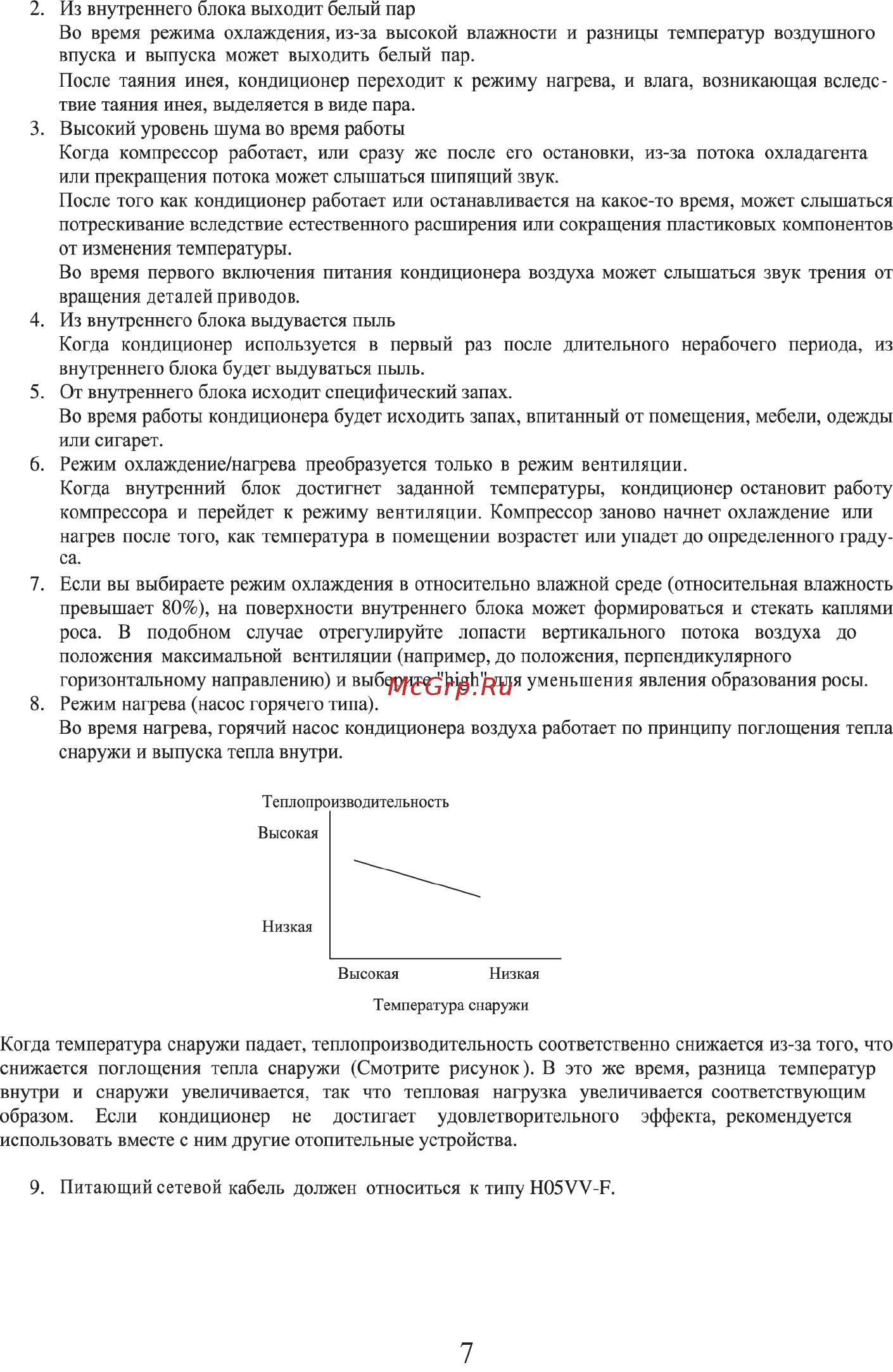 Supra MVS410-09HA Инструкция по эксплуатации онлайн [9/28] 59129