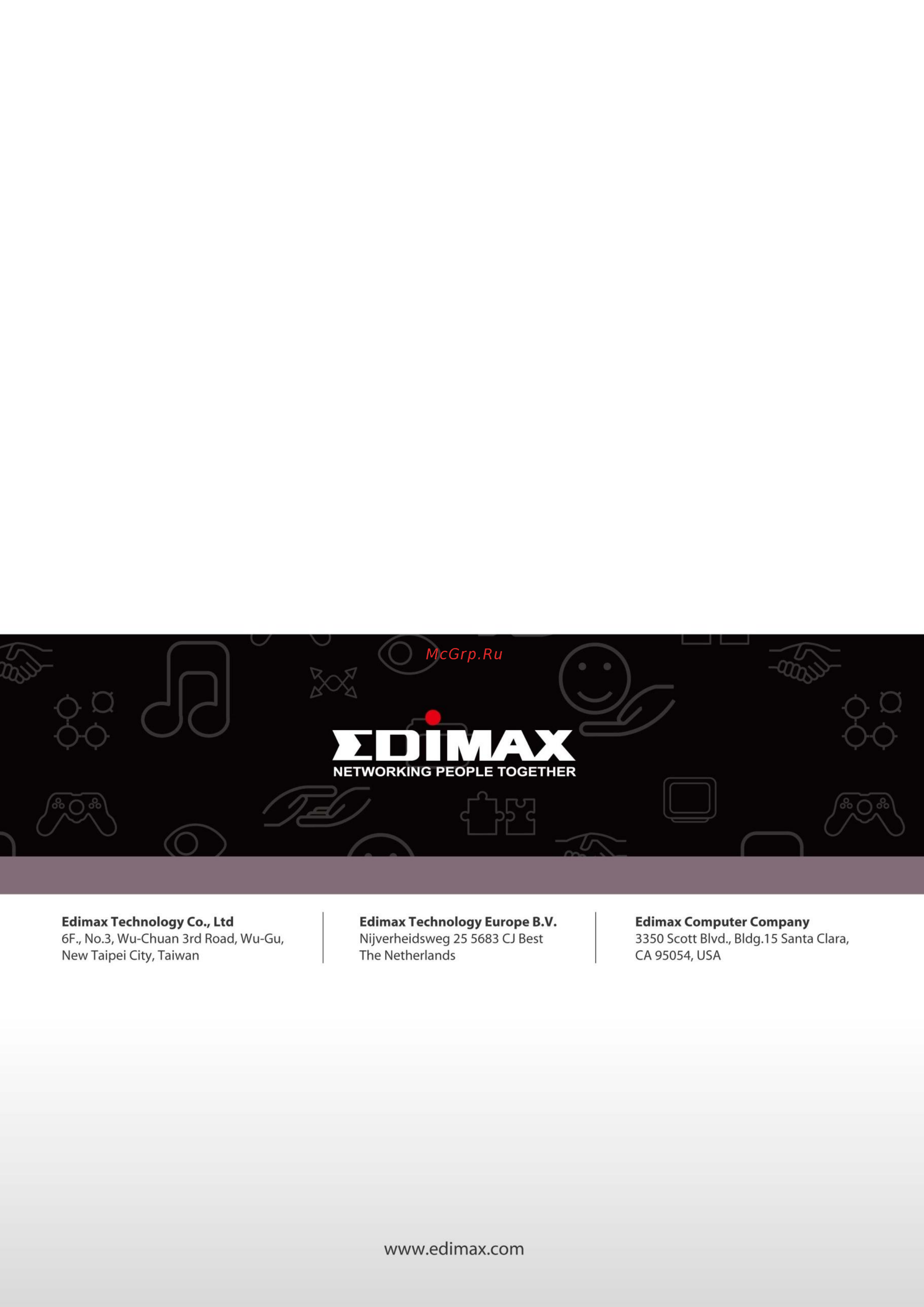 Edimax IC-3116W Инструкция по эксплуатации онлайн [40/40] 59236