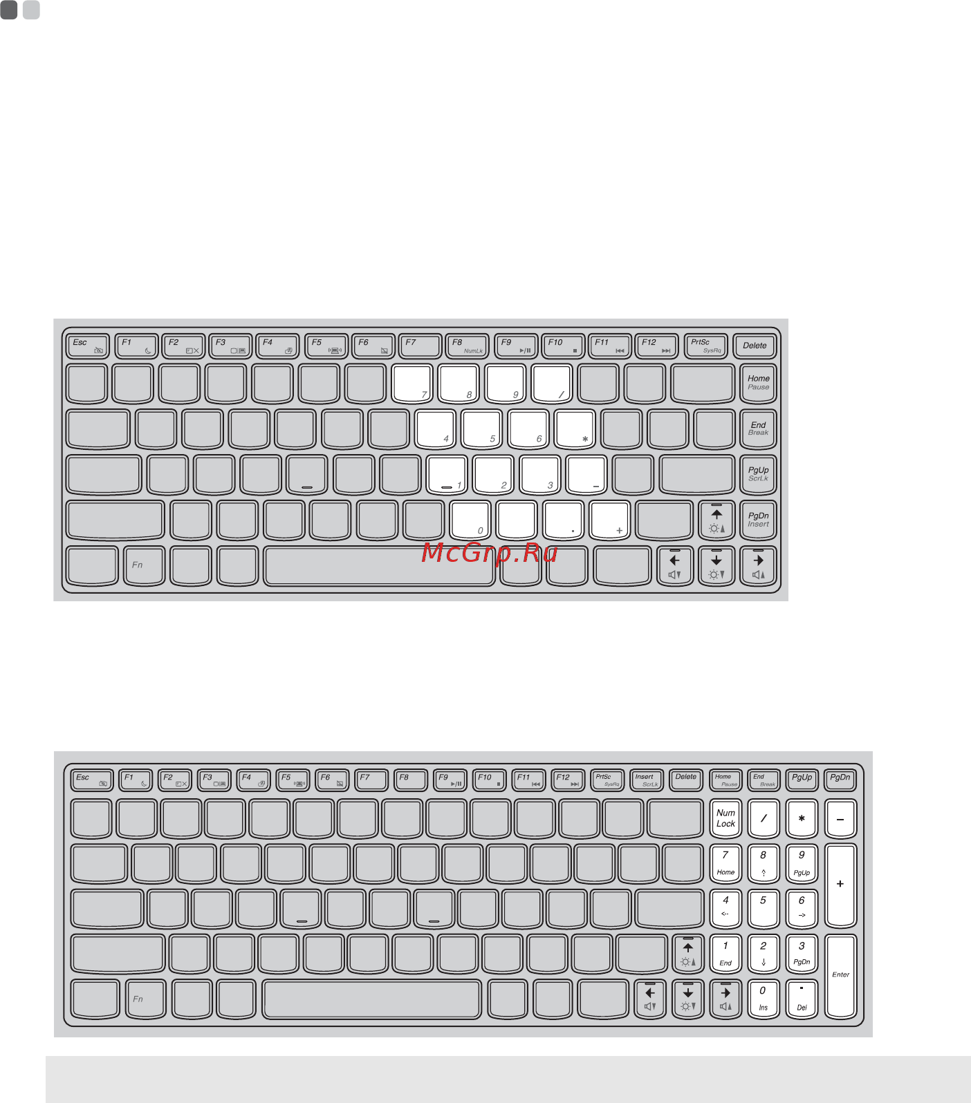 Lenovo IdeaPad B570e 59328742 [20/72] Использование клавиатуры