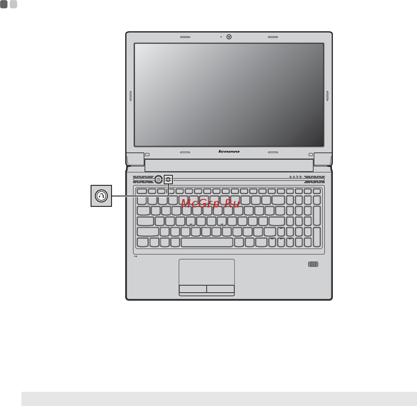 Lenovo IdeaPad V570c 59319588 [26/72] Специальные клавиши и кнопки