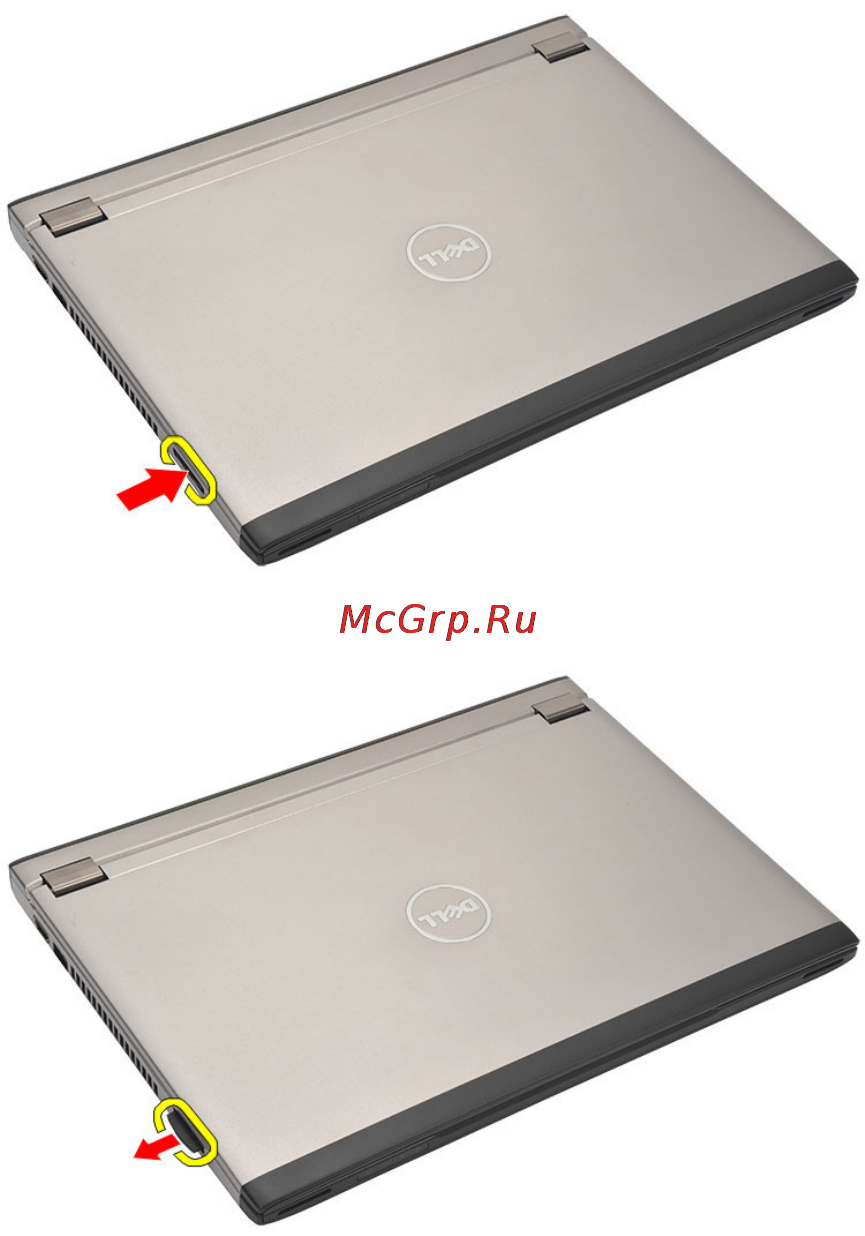 Dell Vostro v131 /v131-3711/ Red [11/98] Извлечение карты secure digital sd