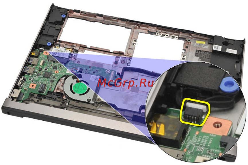 Dell Vostro v131 /v131-3711/ Red [67/98] Извлечение динамиков