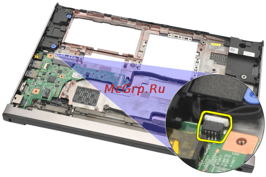 Dell Vostro v131 /v131-3711/ Red [69/98] Извлечение платы ввода вывода