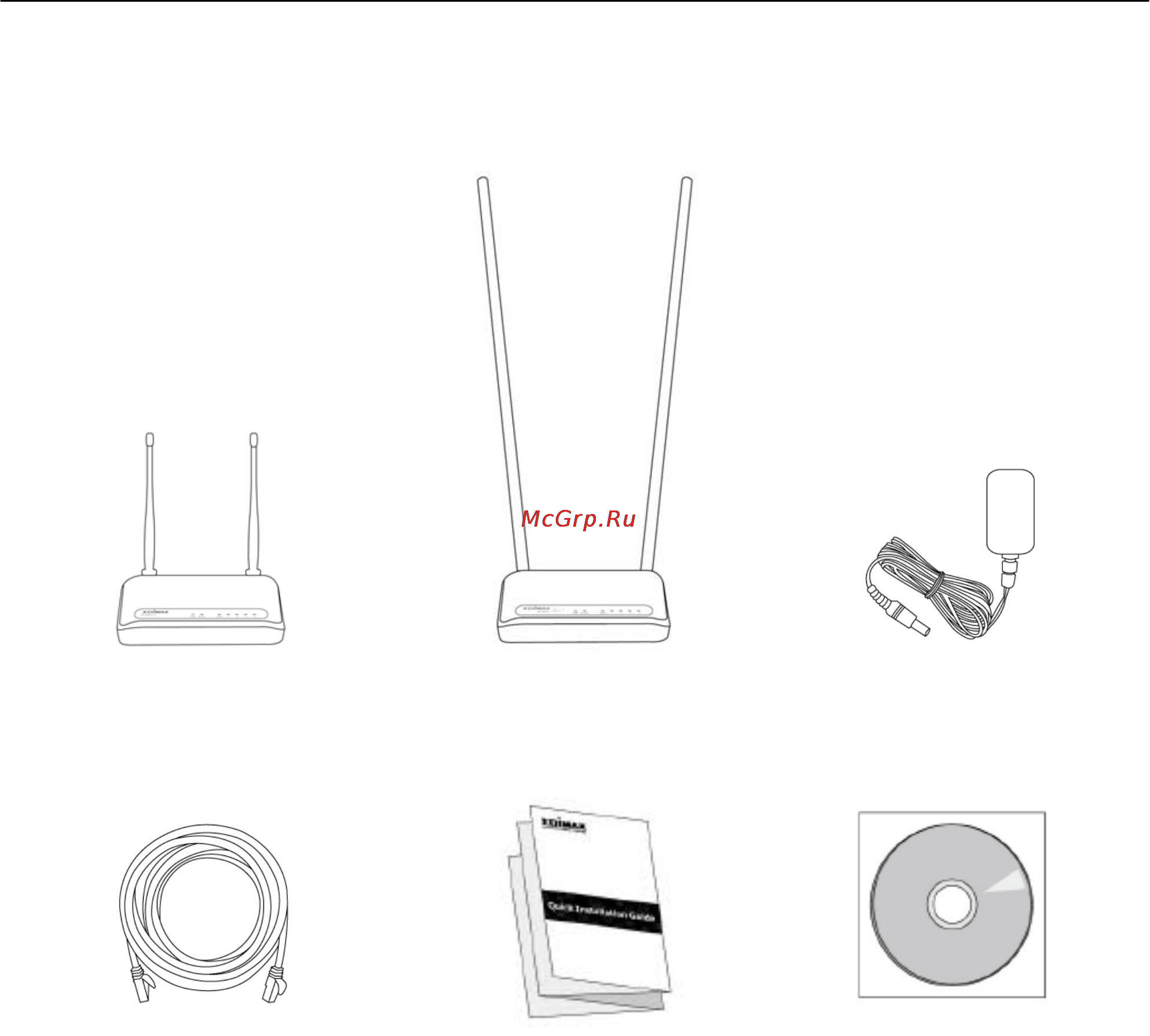 Edimax BR-6428nS V2 [2/16] Состав комплекта