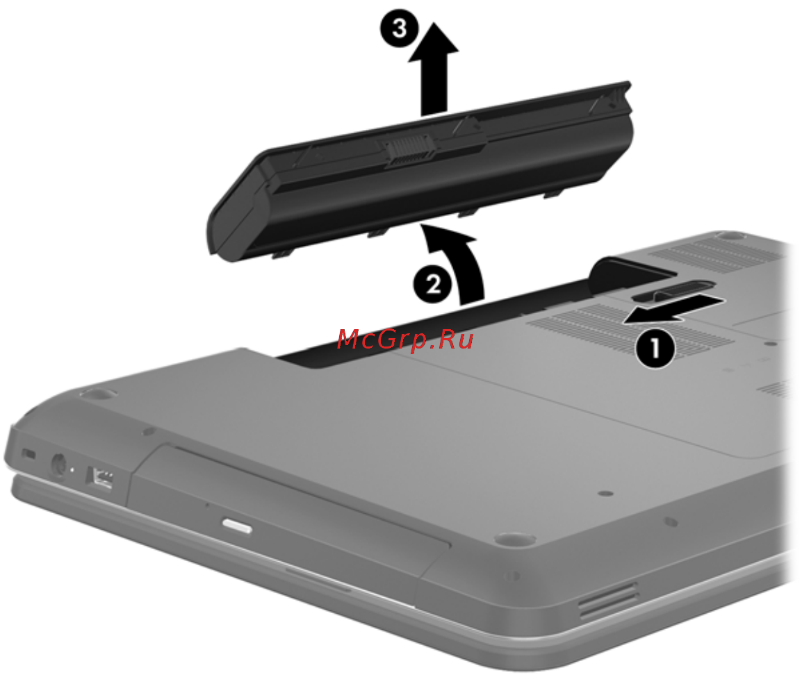 HP dv7-6c03er A7T58EA Инструкция по эксплуатации онлайн [40/62] 59326