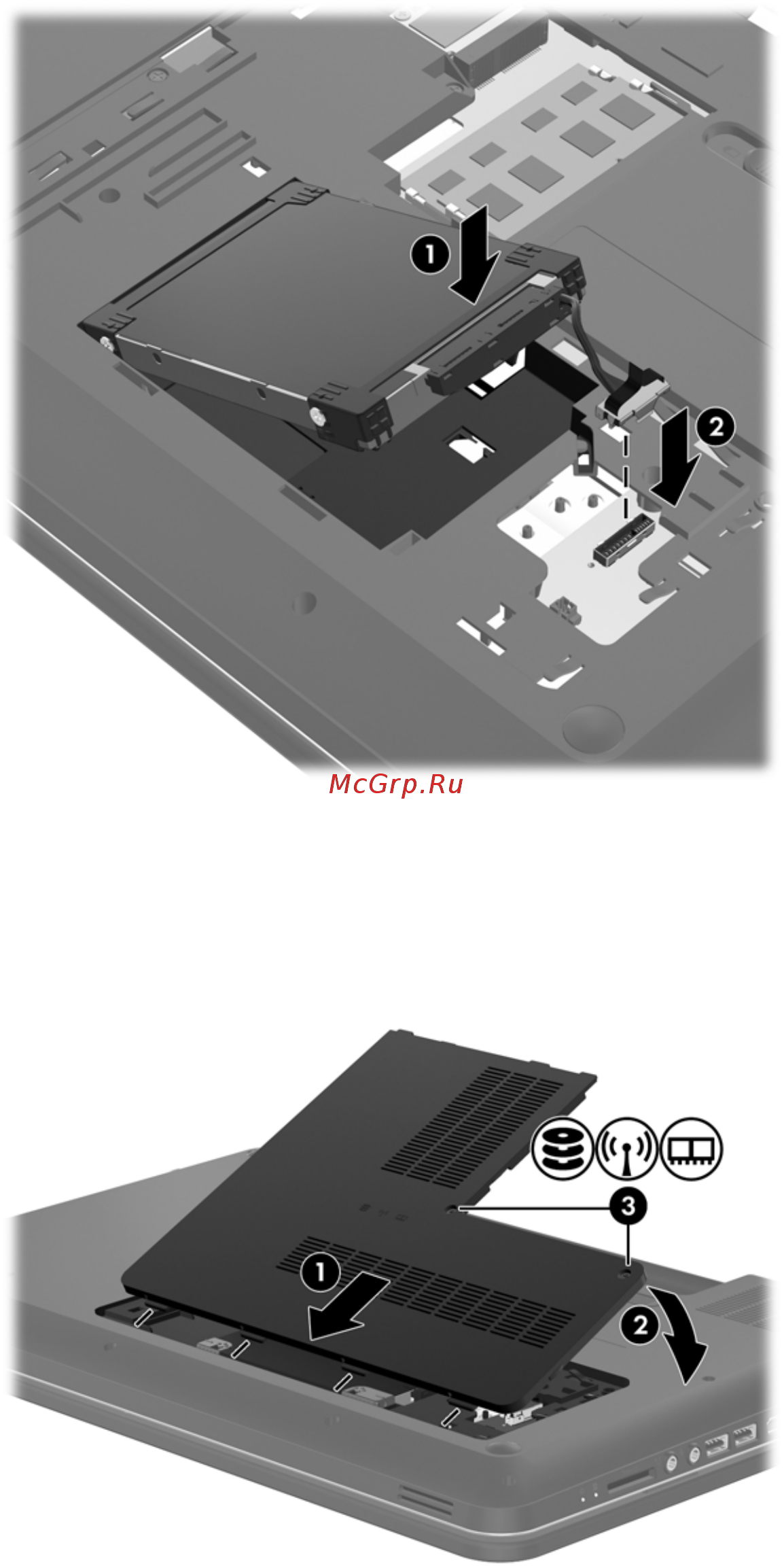 HP Pavilion g7-2114sr [43/62] Установка жесткого диска