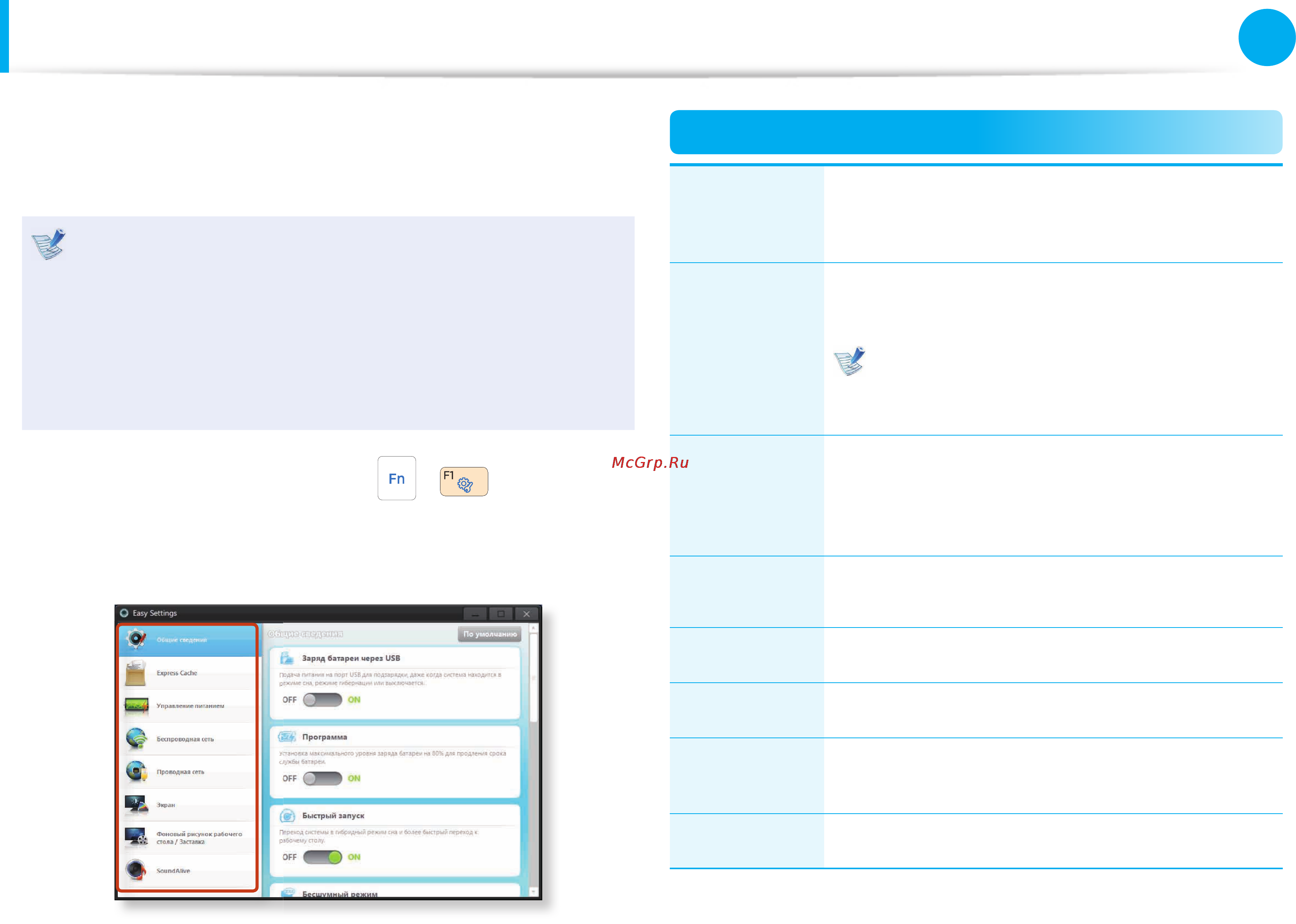 Samsung NP530U4B-S01RU [83/141] Easy setting