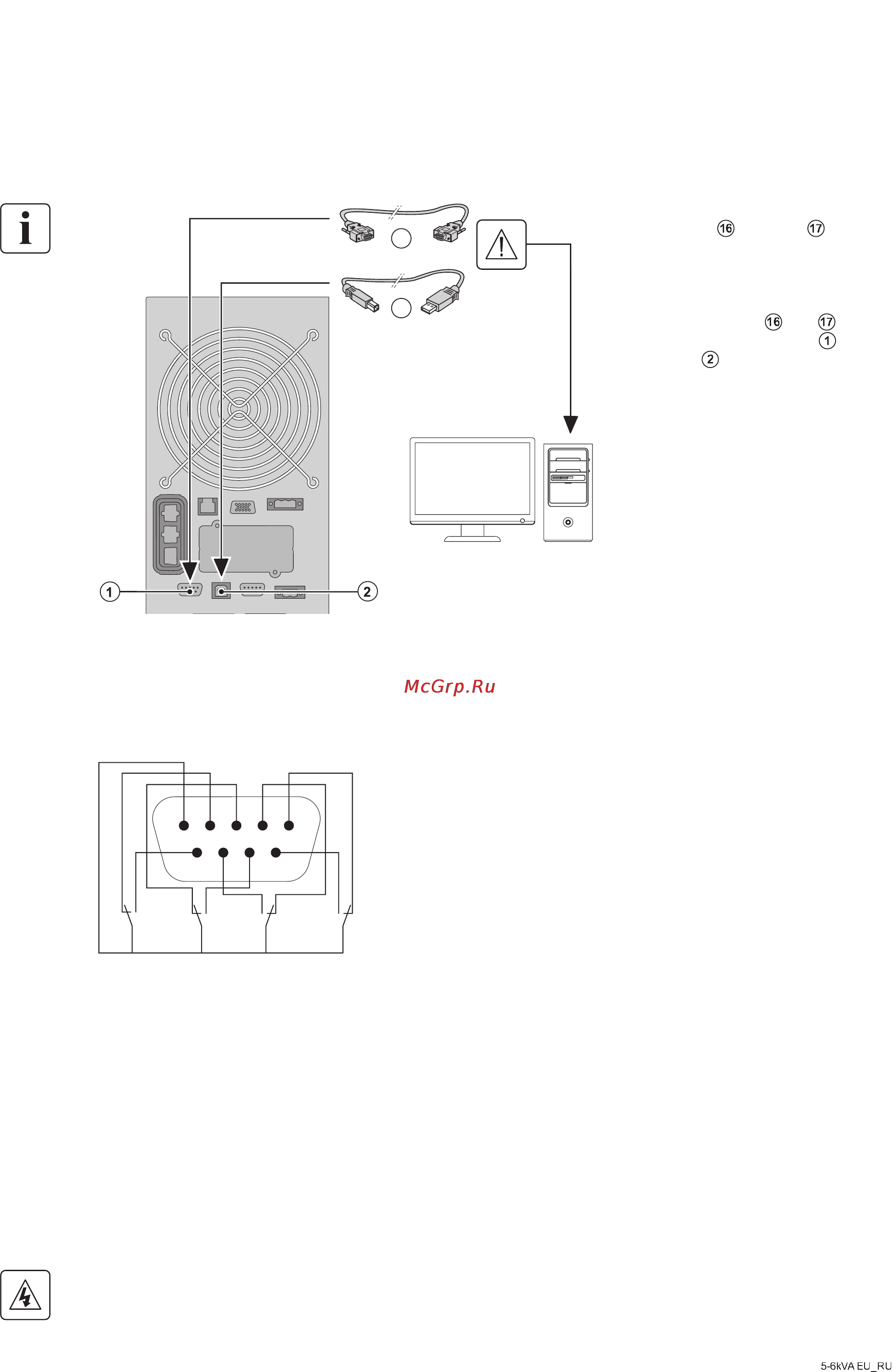 Eaton Powerware 9PX 5000i HotSwap [28/44] Коммуникация