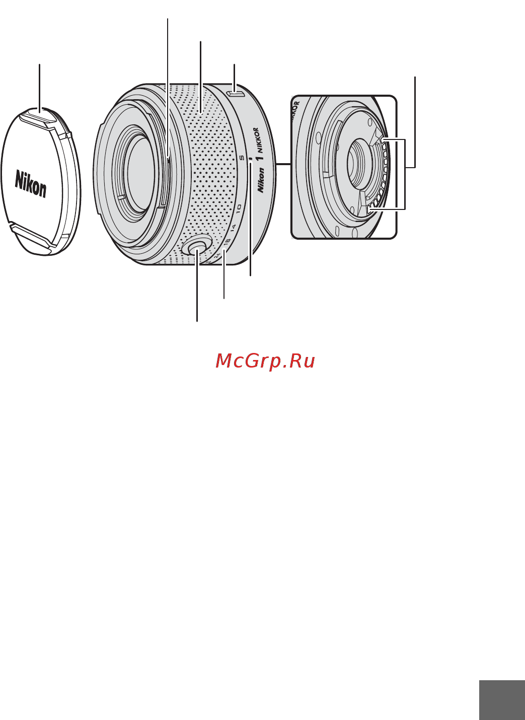 Nikon 1 J1+10-30 VR Kit White Инструкция по эксплуатации онлайн [208/218] 227084