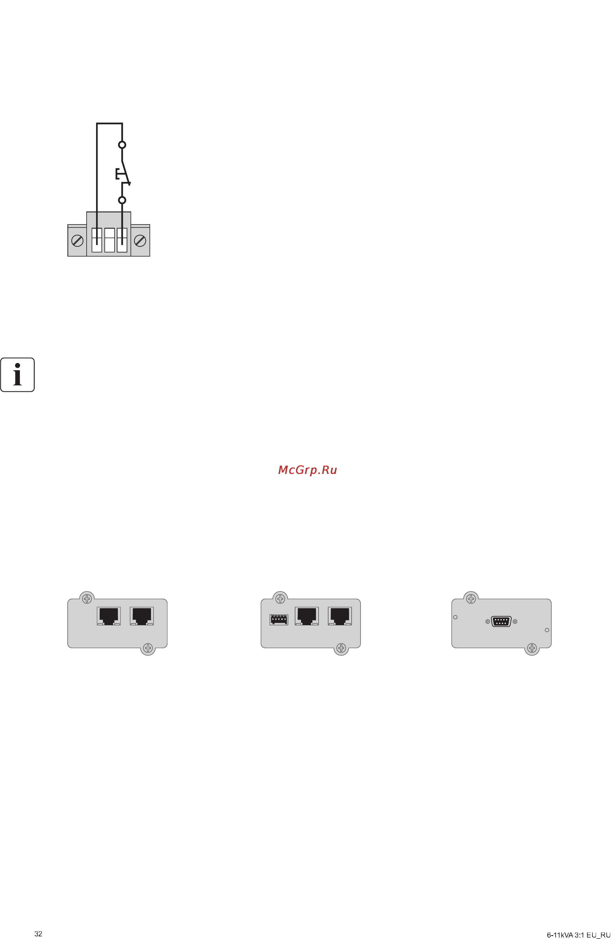Eaton Powerware 9PX 8000i RT6U HotSwap Netpack 3:1 [32/44] Коммуникация