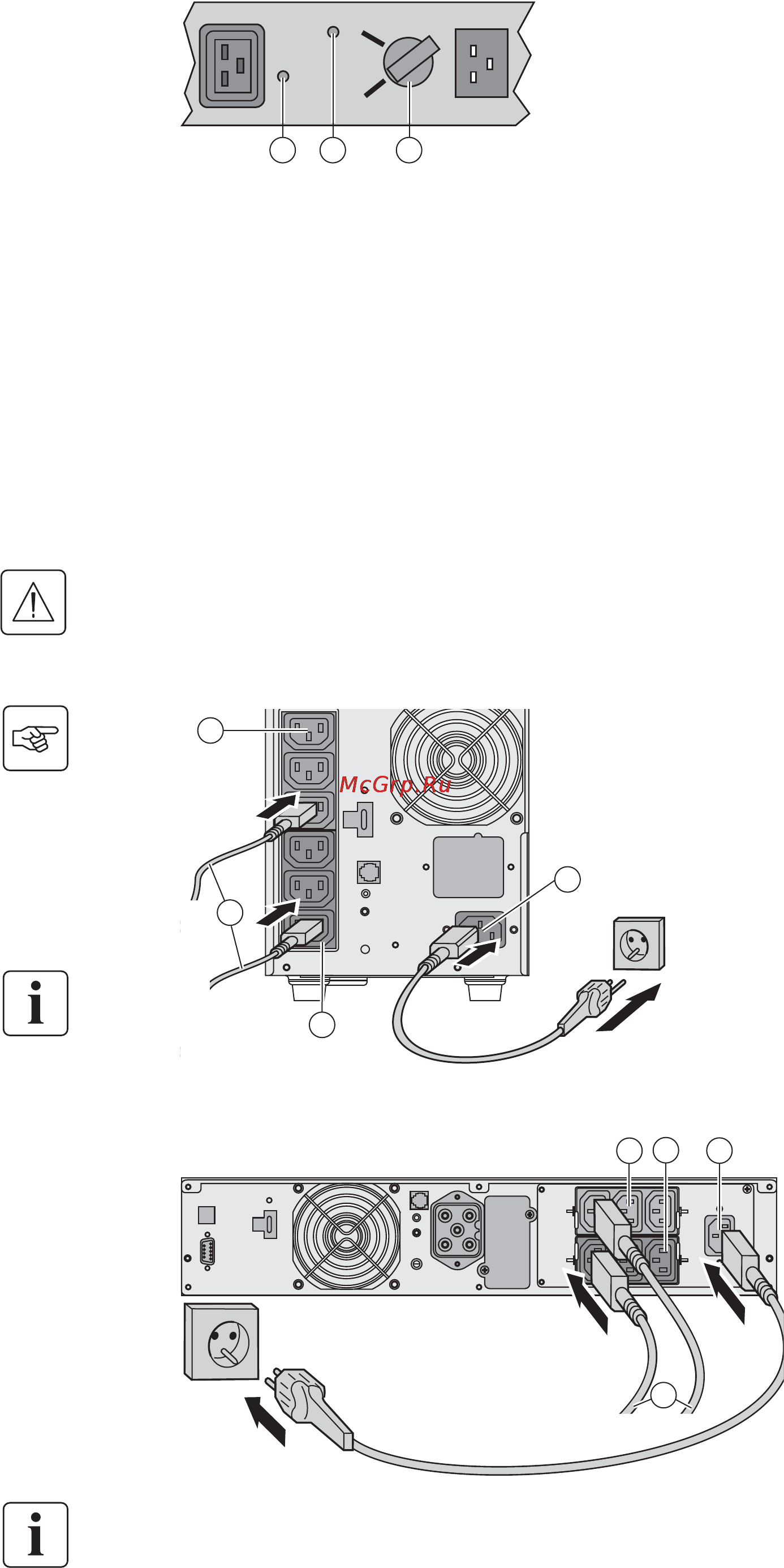Eaton Powerware EX 1500 [100/200] Installazione
