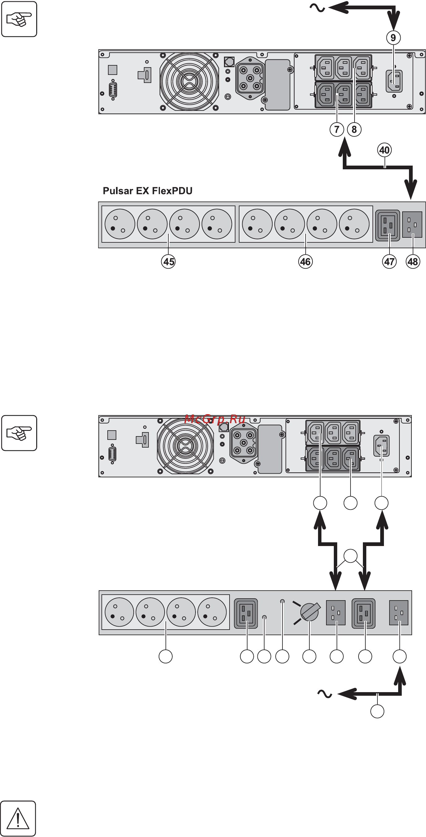 Eaton Powerware EX 1000 [15/200] Installation