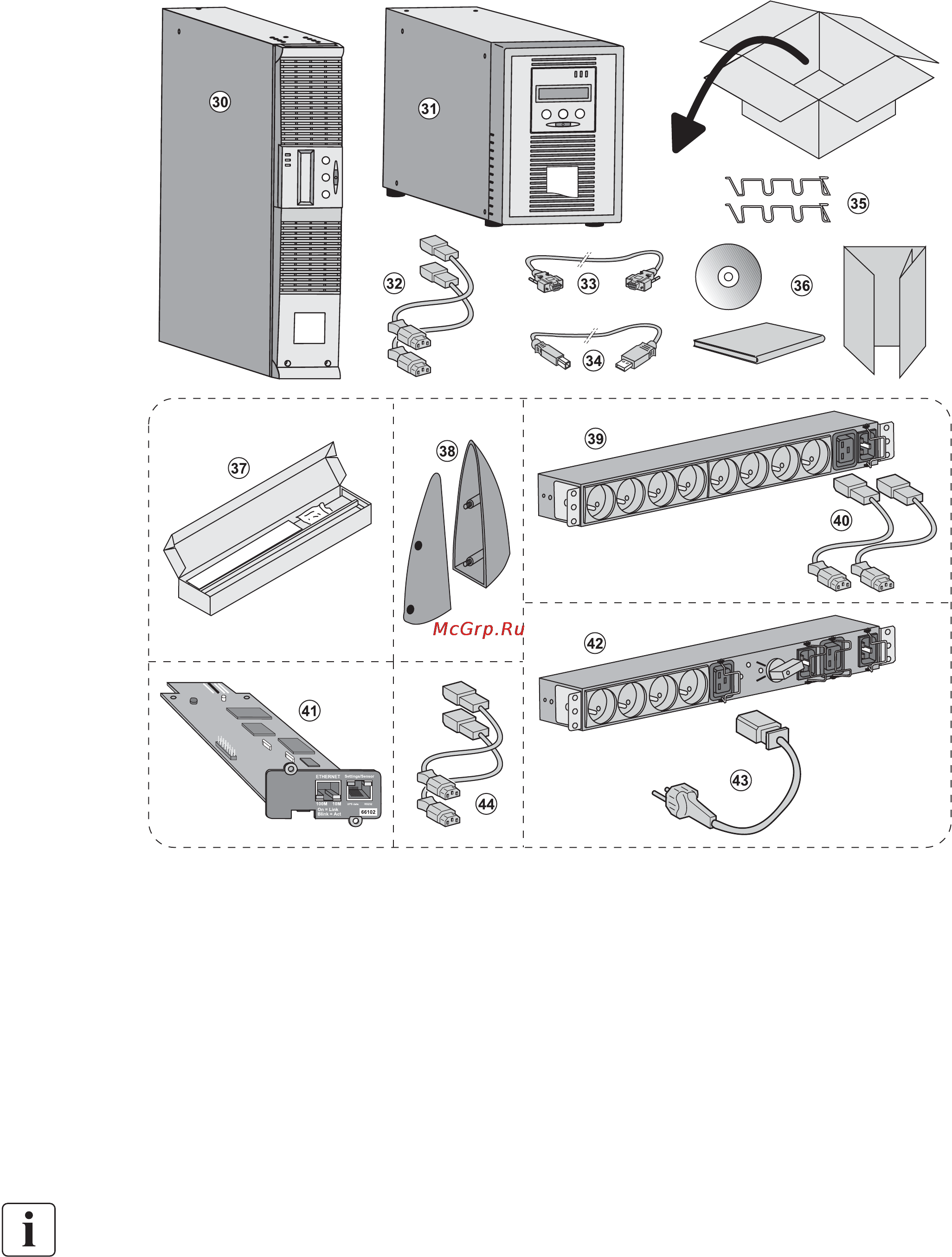 Eaton Powerware EX 1500 [151/200] Installatie