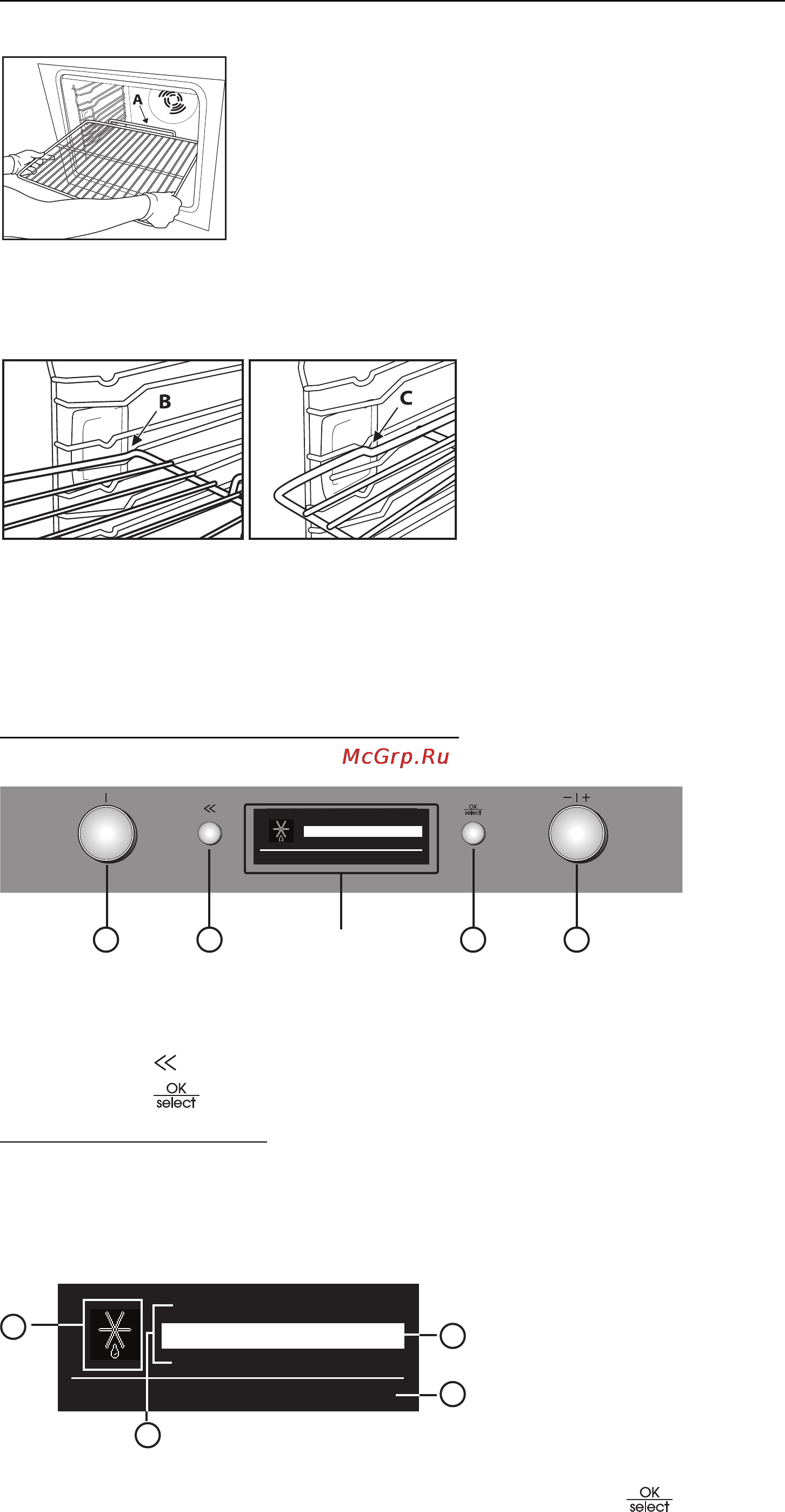 Bauknecht KOMFORT BLVM 8110/PT [10/118] Description of control panel