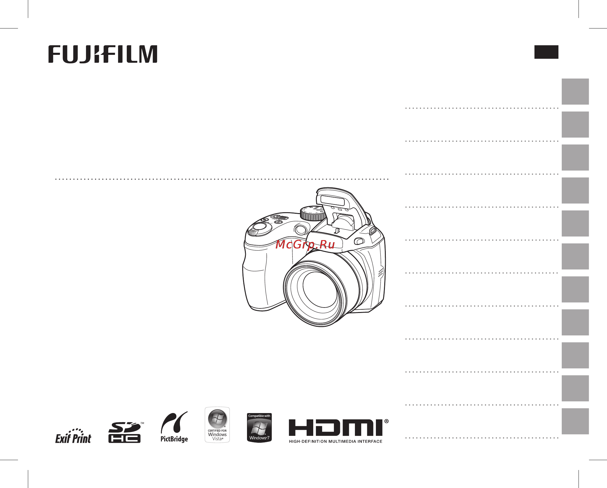 Fujifilm FinePix S2980 Black Инструкция по эксплуатации онлайн
