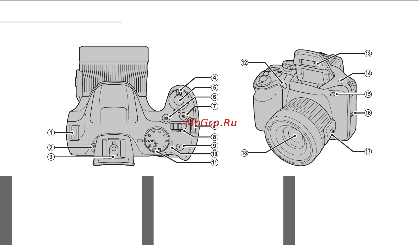 Fujifilm Finepix SL260 [16/148] Части фотокамеры части фотокамеры