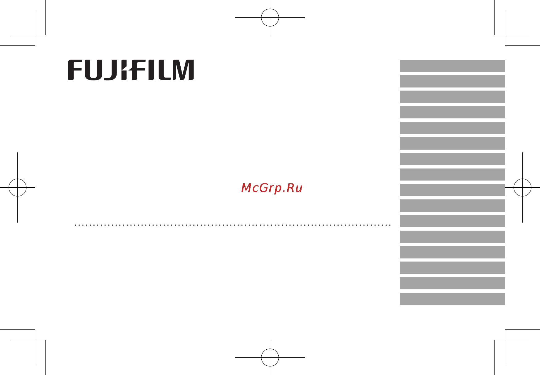 Fujifilm F XF18MMF2 R Инструкция по эксплуатации онлайн