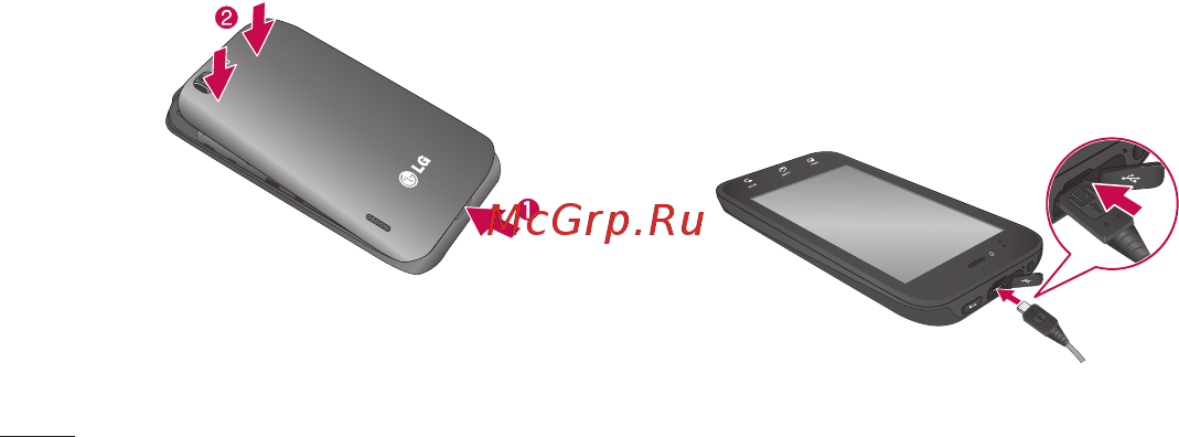 LG E-730 Titan/Black [44/165] Знакомствостелефоном