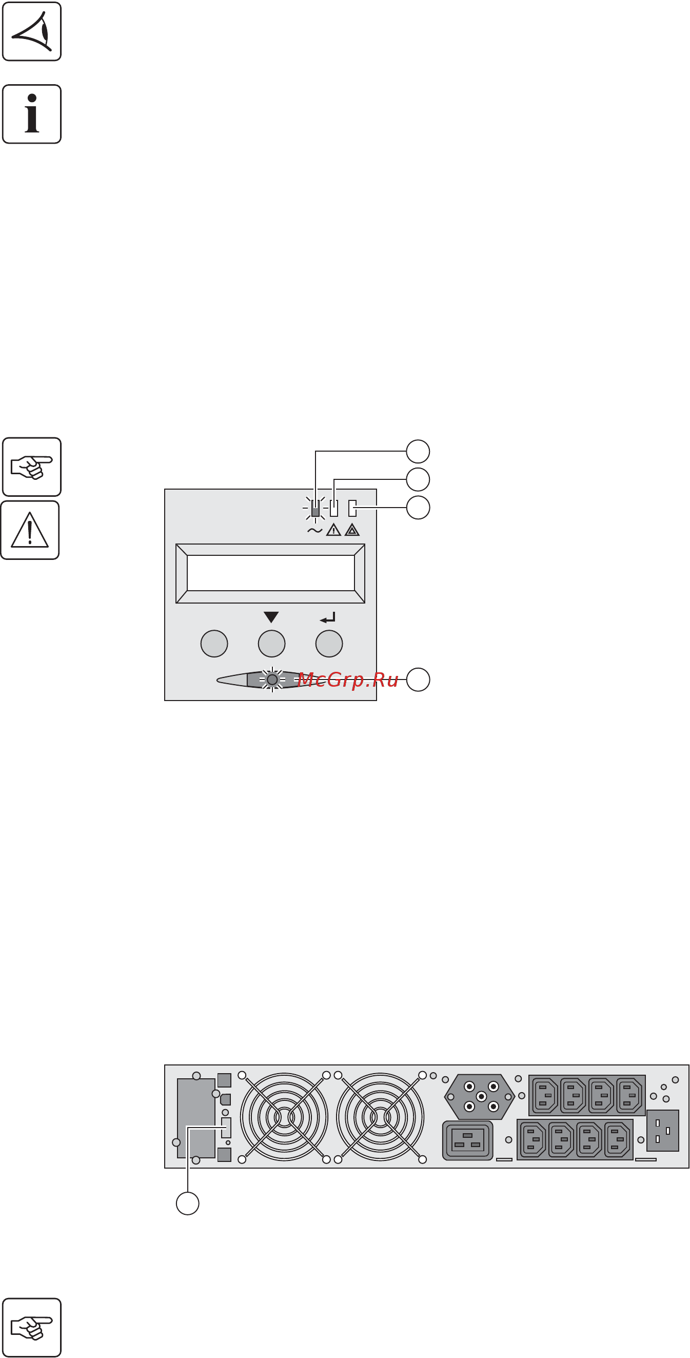 Eaton Powerware EX 3000 RT3U HotSwap IEC [64/172] Betriebszustände