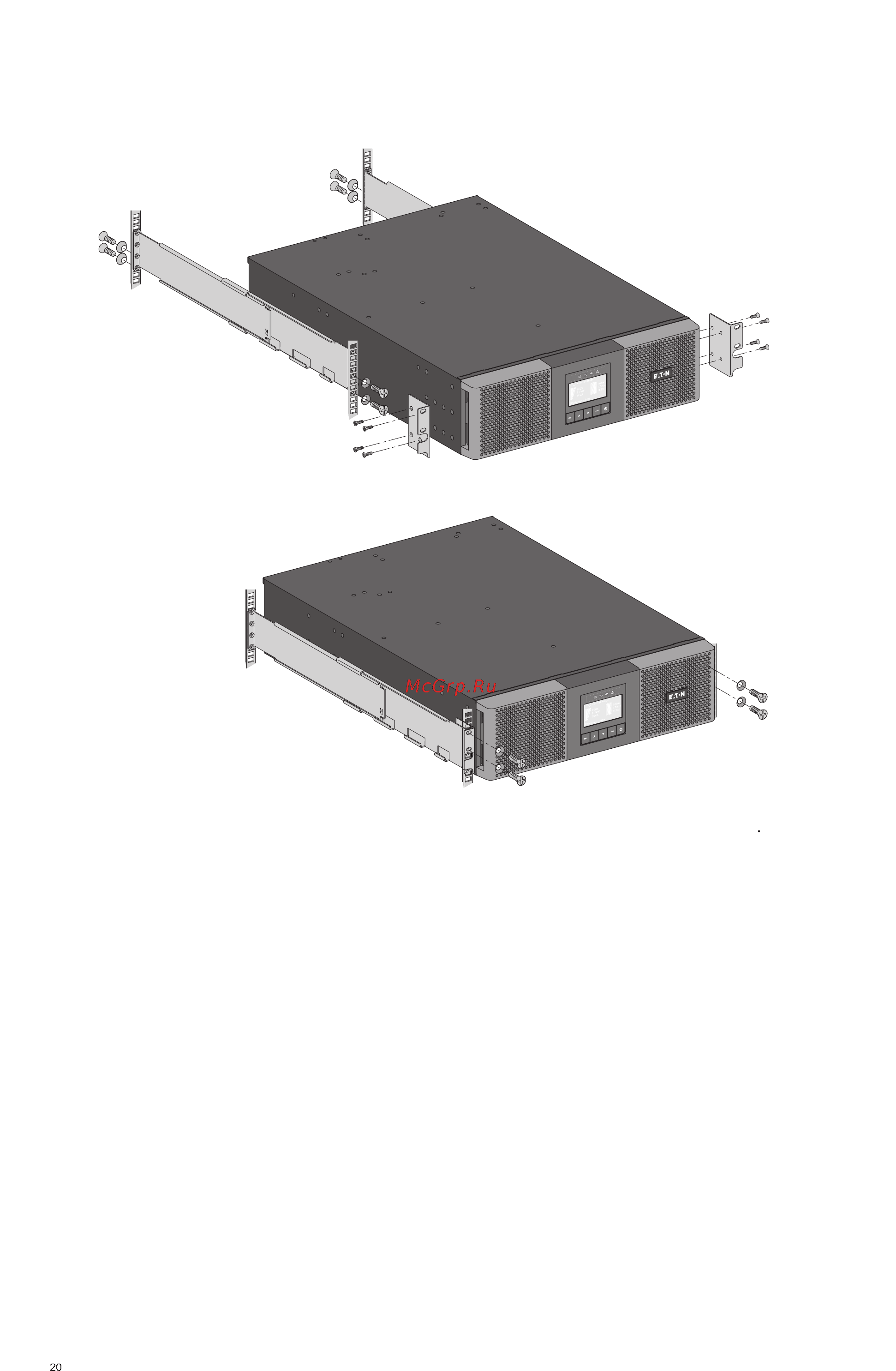 Eaton Powerware 9SX 6000i RT3U [20/44] Установка