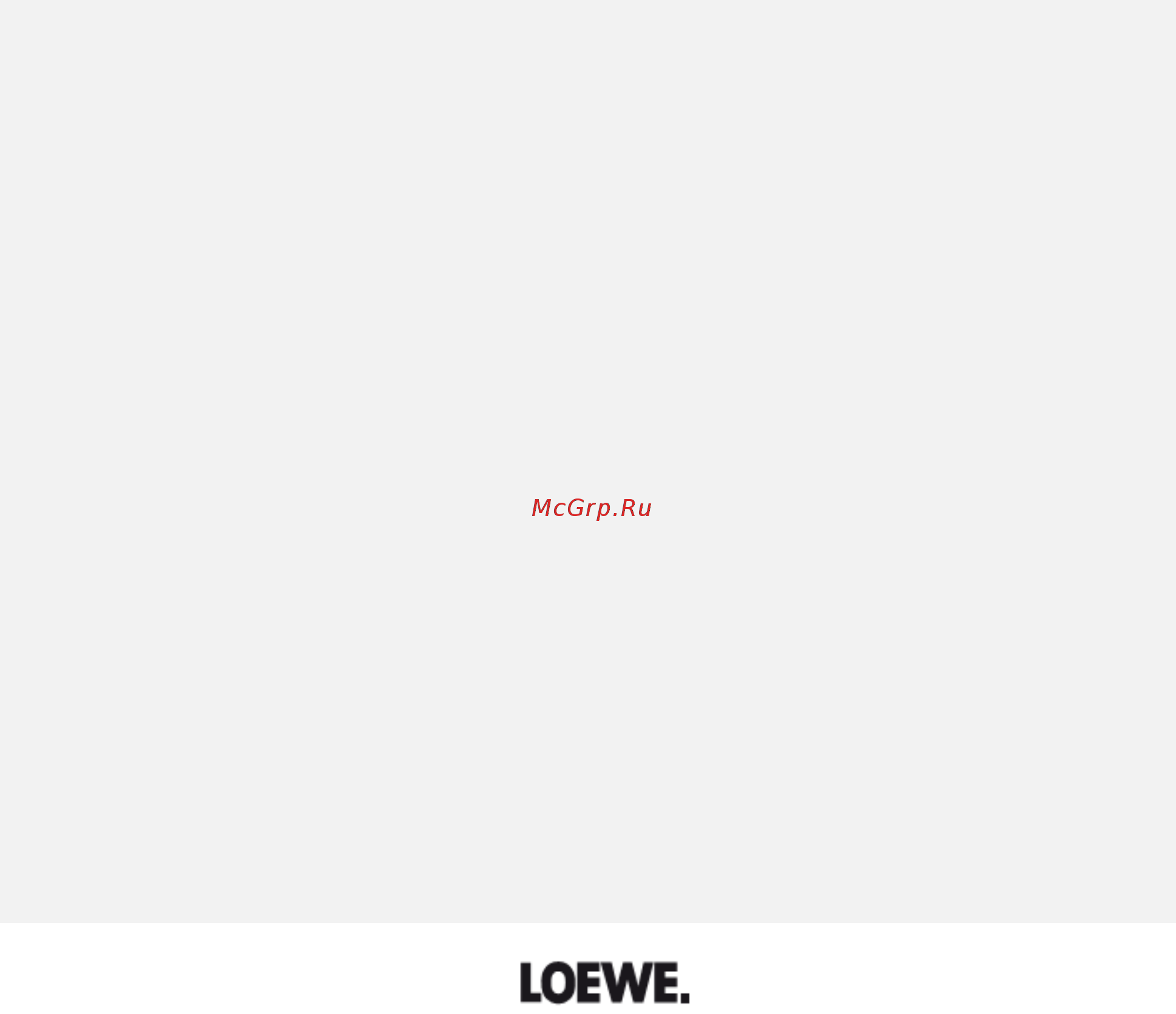Loewe Connect 51409U82 White Инструкция по эксплуатации онлайн [119/119] 59832