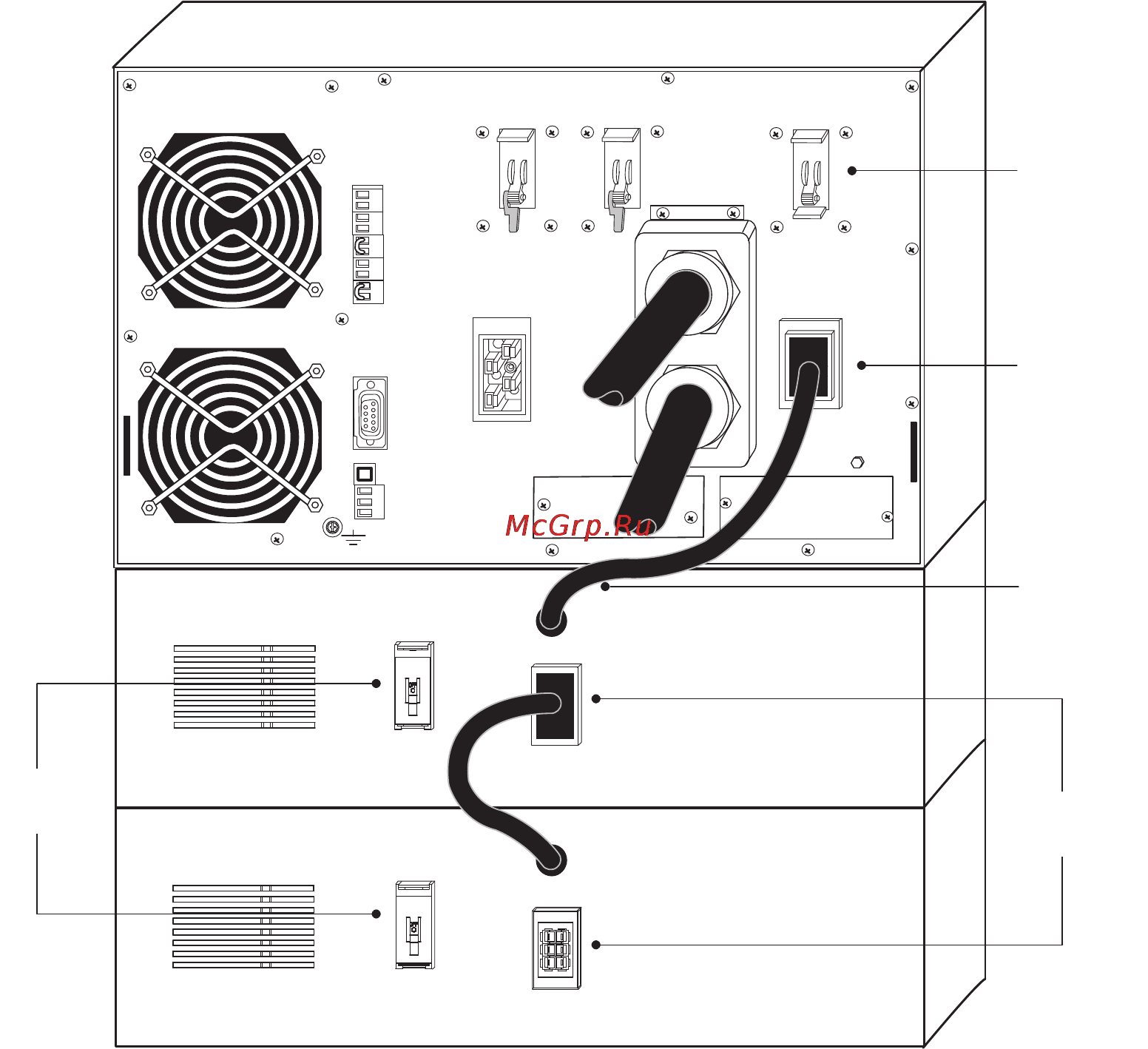 Eaton Powerware Blade UPS Инструкция по эксплуатации онлайн [35/106] 59866