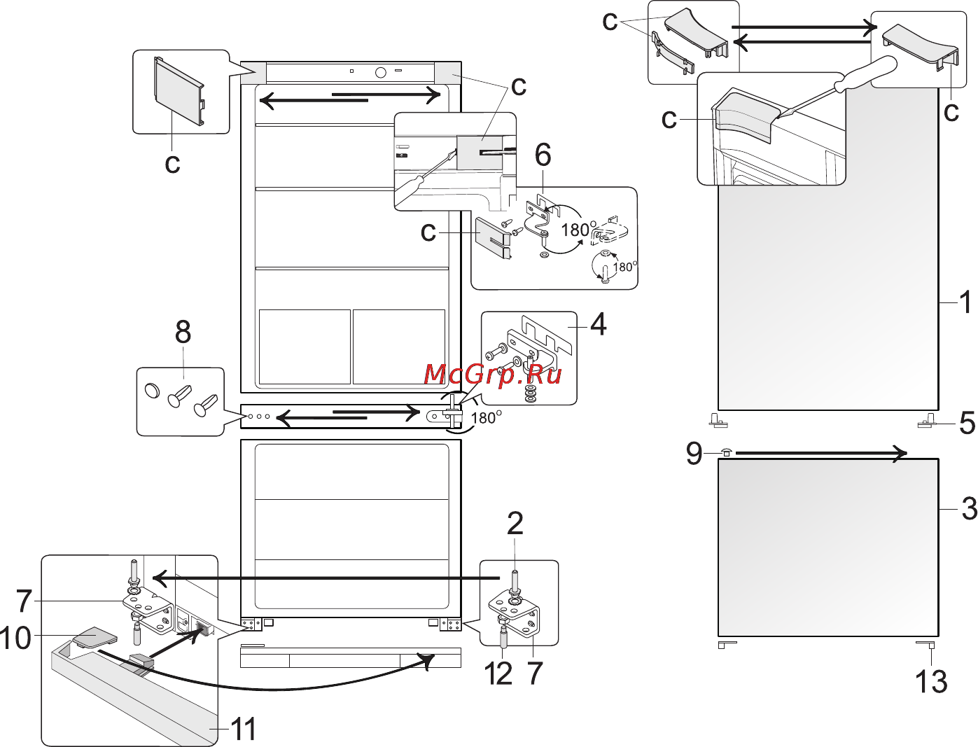 Snaige ICE LOGIC GLASSY RF34SM Инструкция по эксплуатации онлайн [11/16] 59902